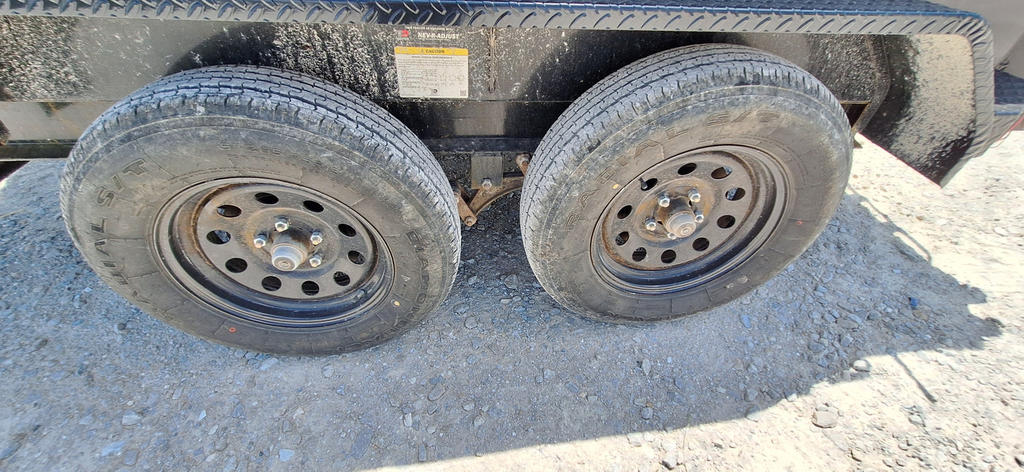 Rental: 2021 Iron Bull 5x10 7K Dump Trailer