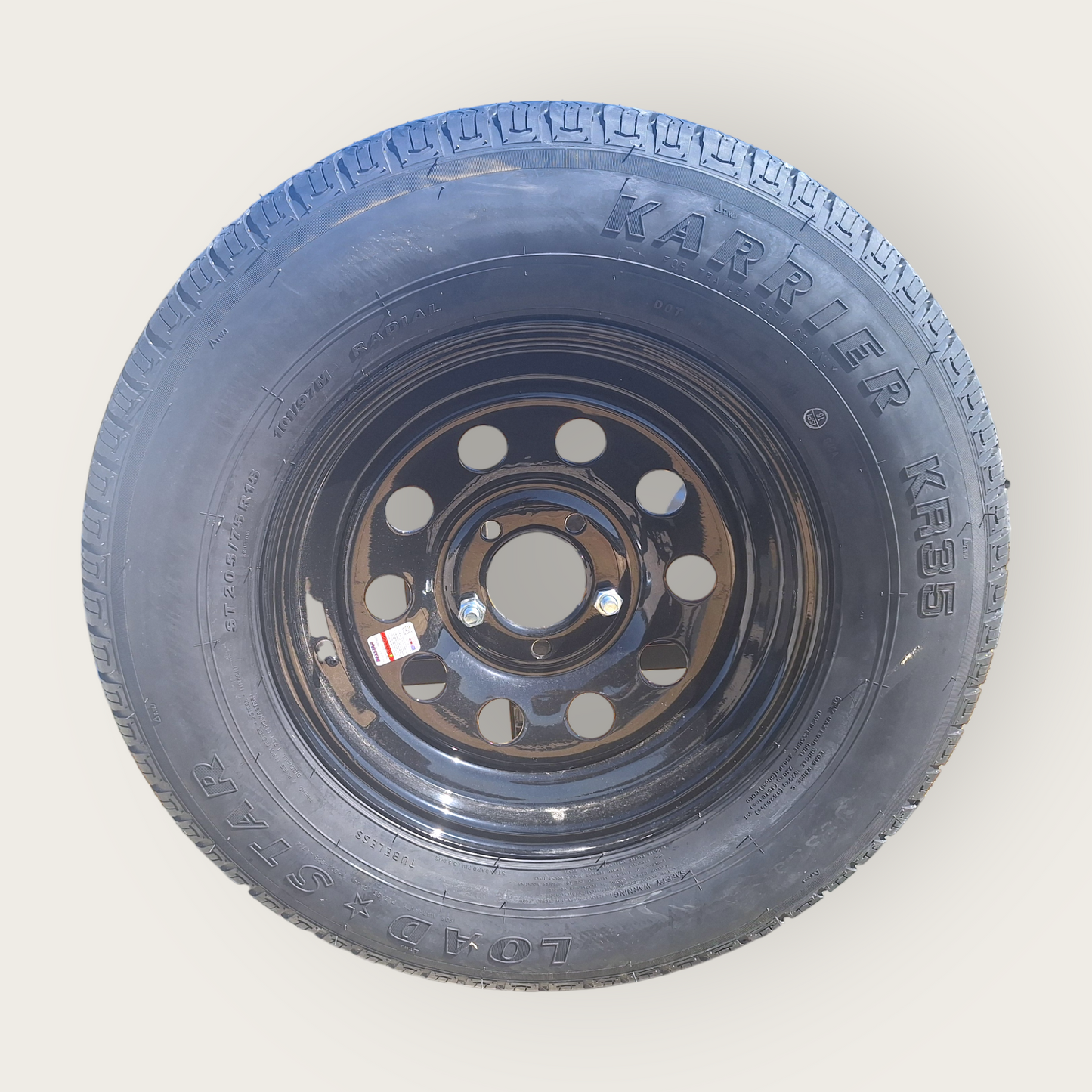 205/75/15 6 Ply Tire/Wheel Combo