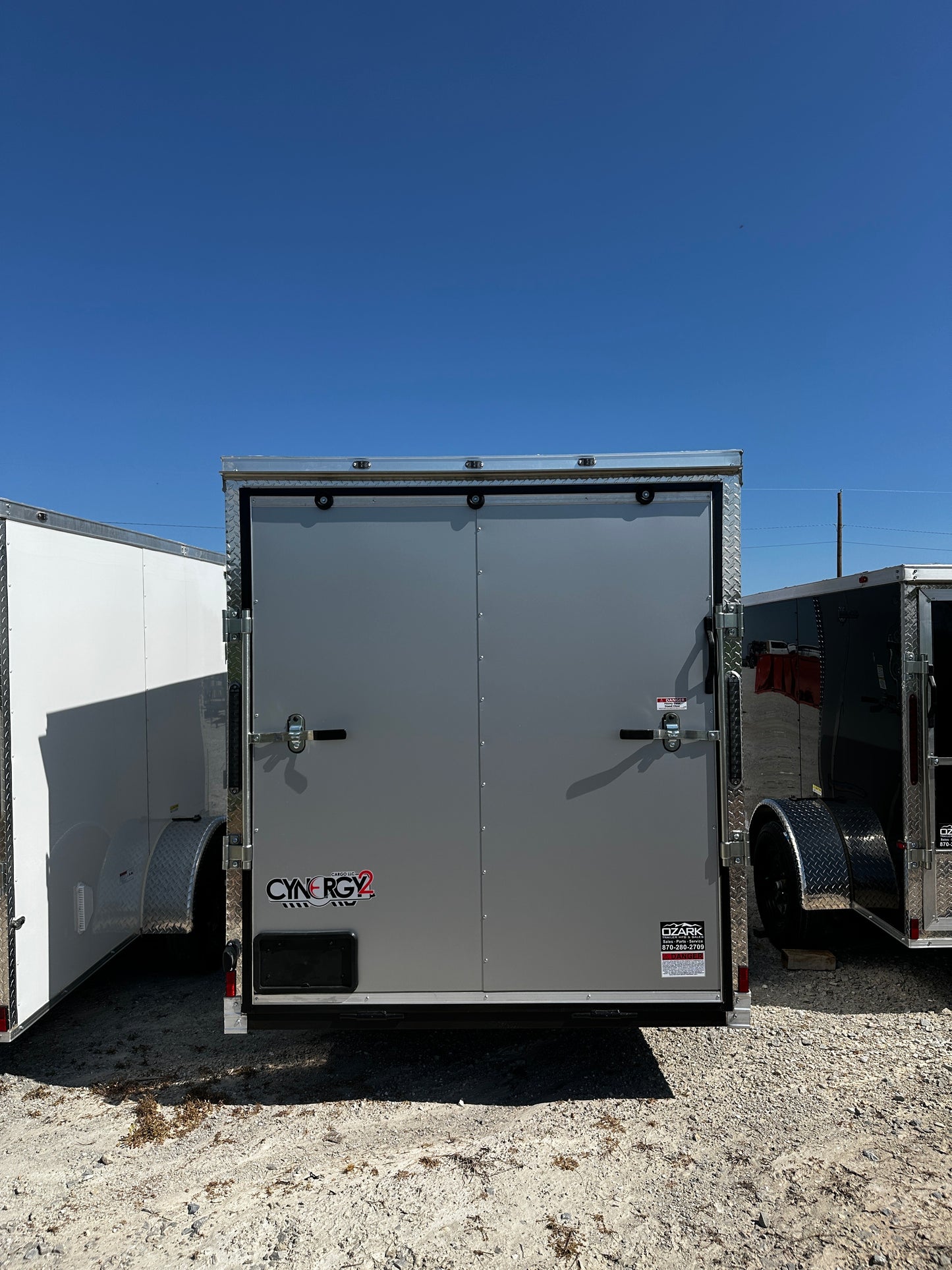 2025 Cynergy 6x12SA Advanced (Silver) Cargo #0664