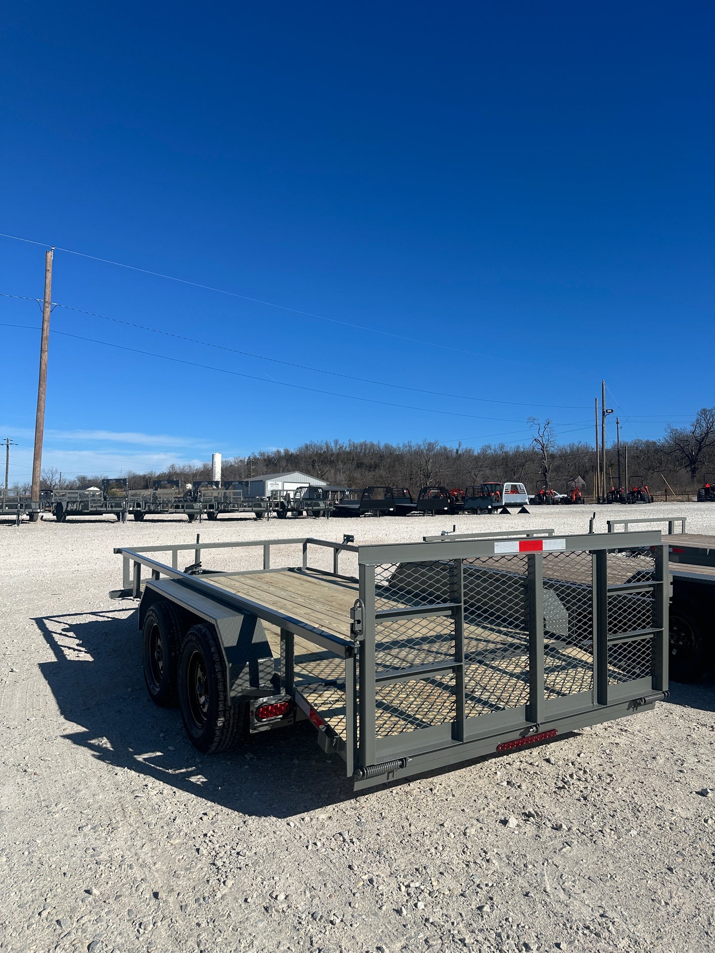 2026 Ozark 76x14 7k Utility Trailer #0539