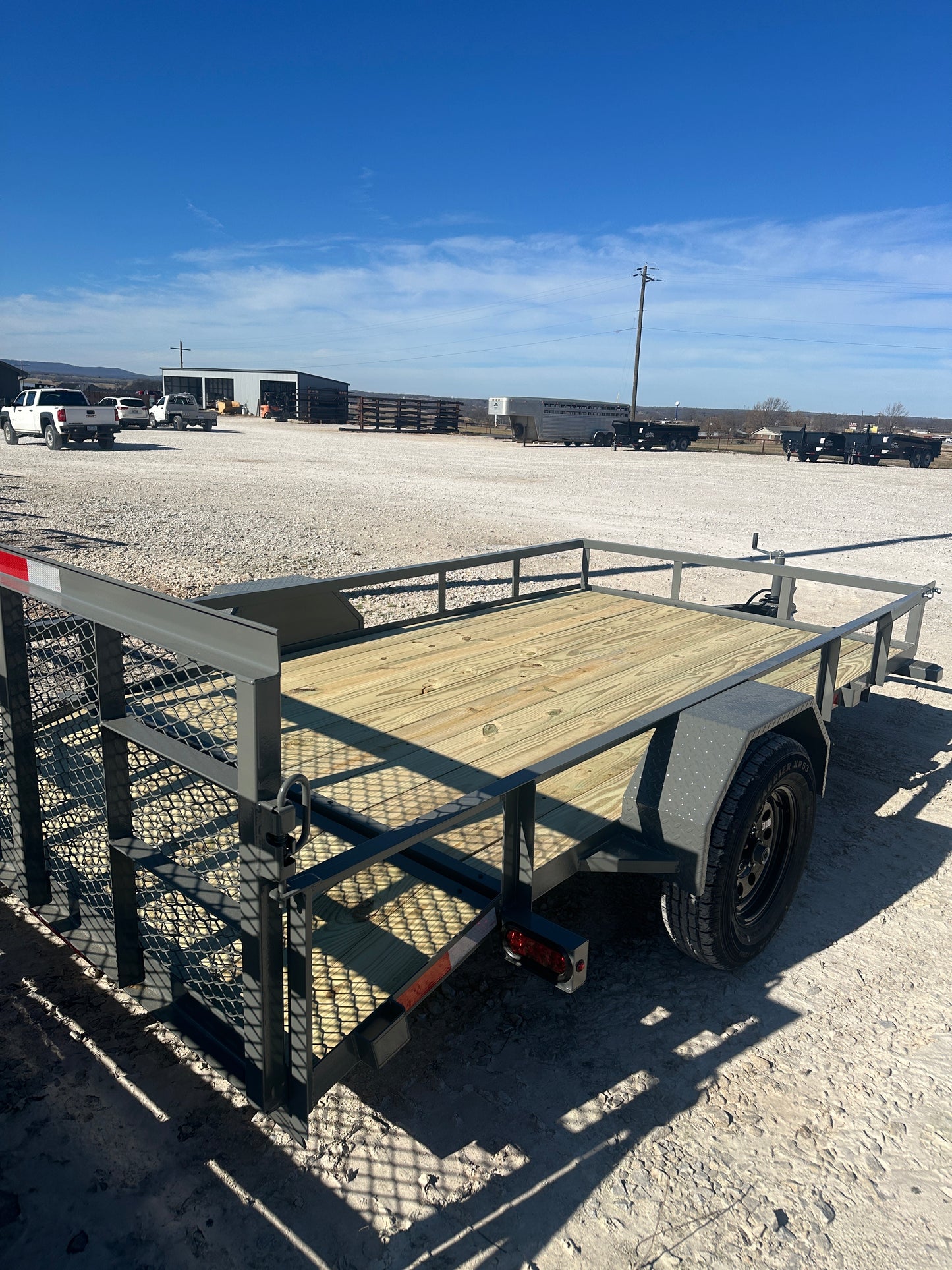 2026 Ozark 76x12 3k Utility trailer #0530