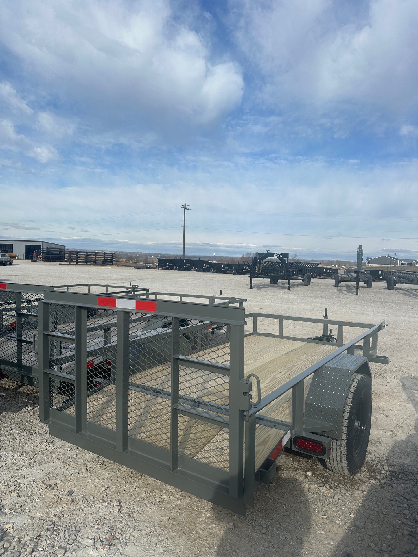 2026 Ozark 5x10 3k Utility Trailer #0556