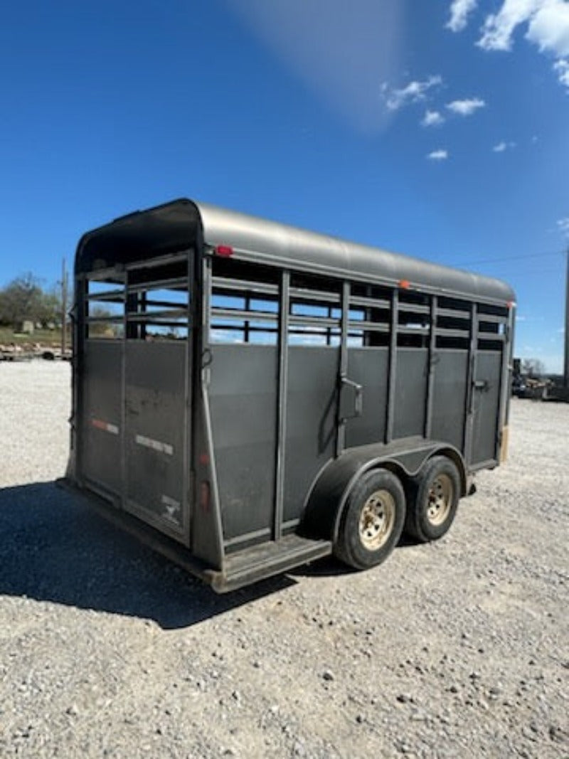 Rental: 2006 Wrangler 6x16 7K Bumper Pull Livestock