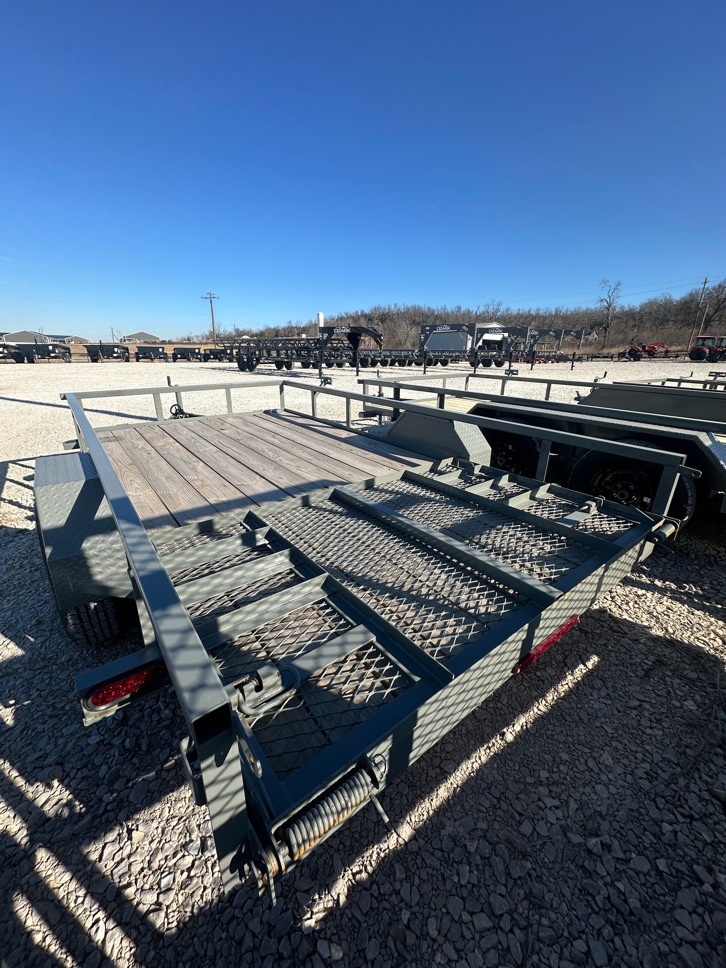 2026 Ozark 76x12 3k Utility trailer #0223