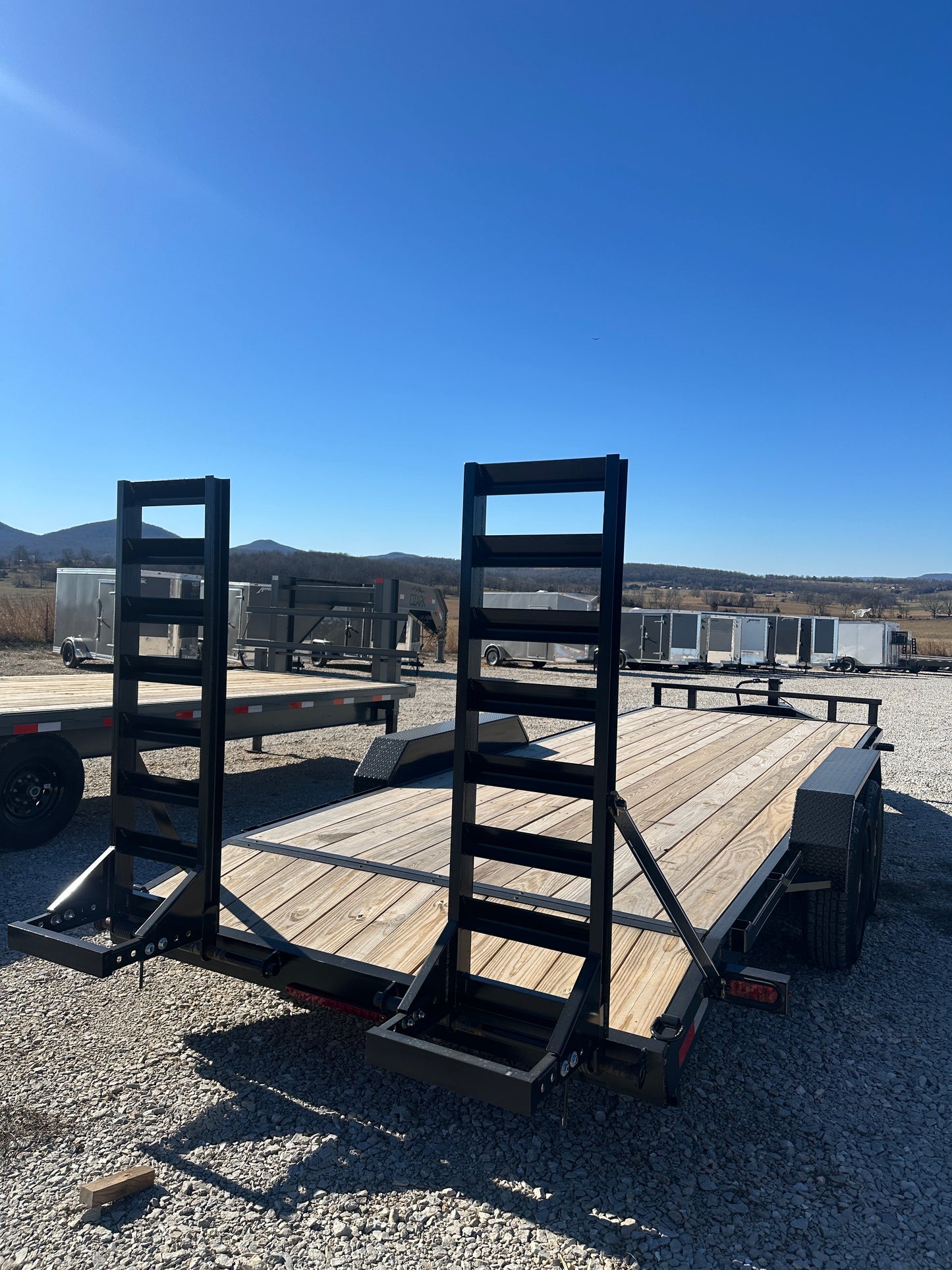 2026 Ozark 82x22 14k Equipment trailer #0130