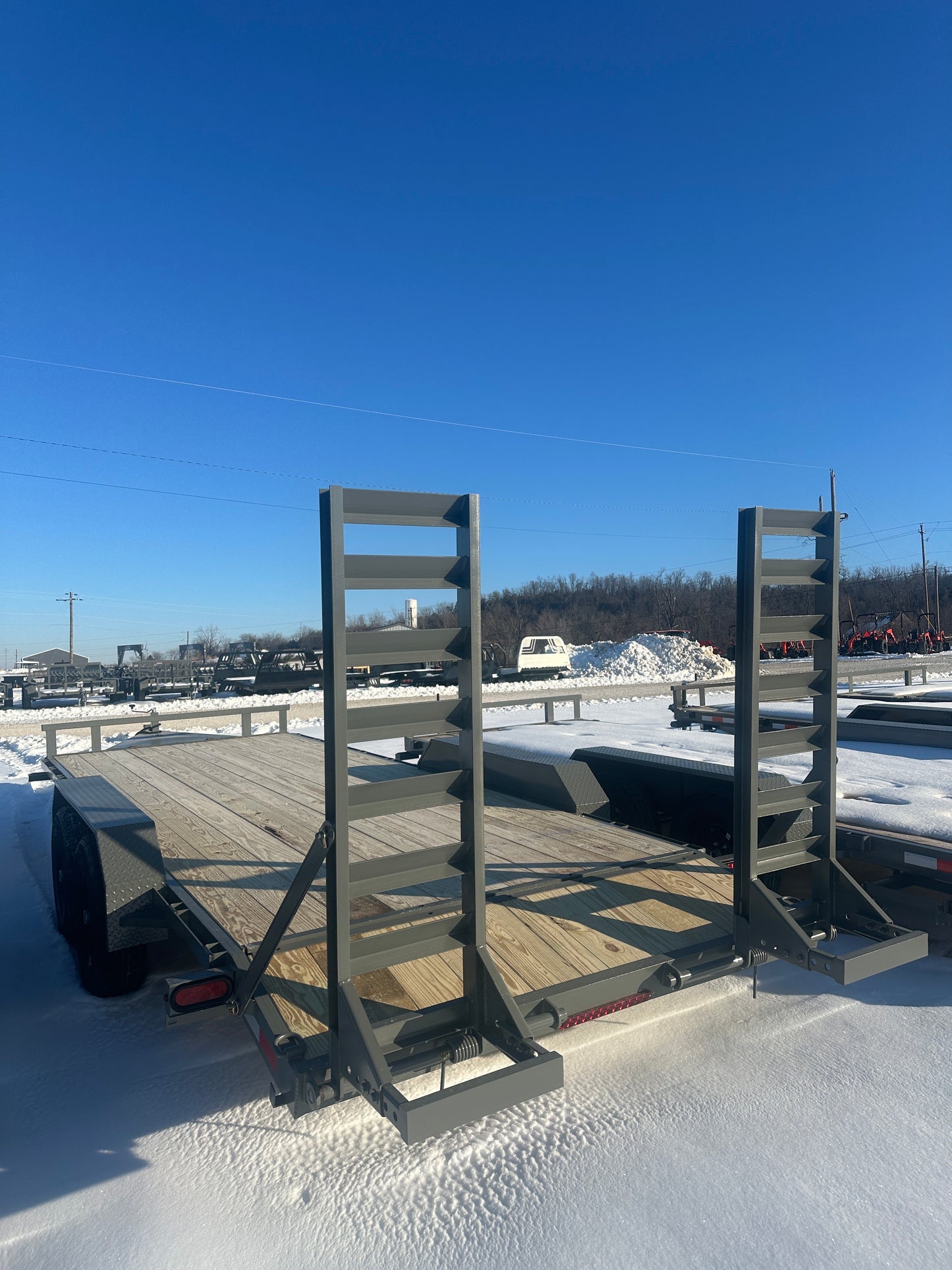 2026 Ozark 82x20 10k Equipment/Car trailer #0560