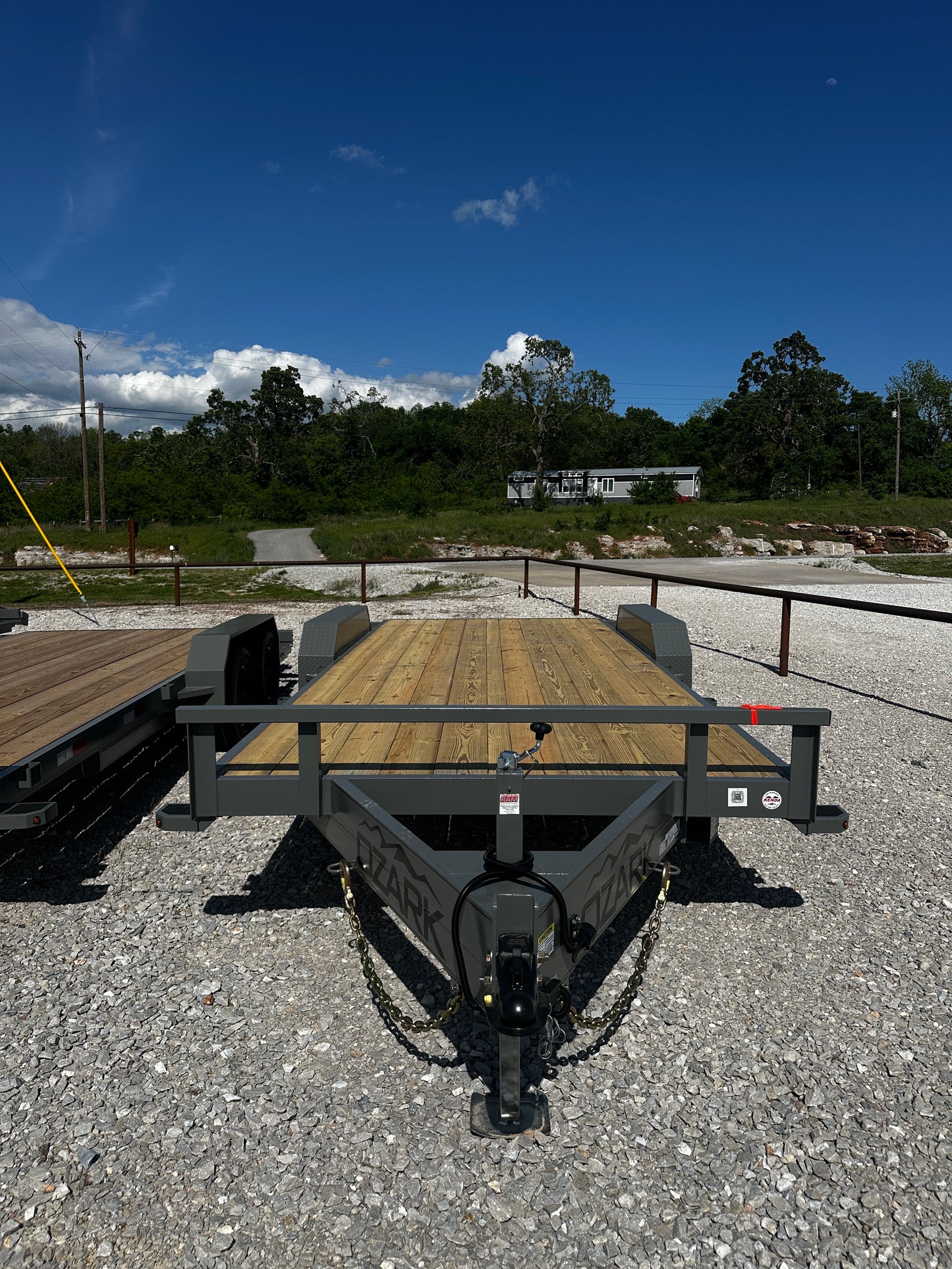 2025 Ozark 82x20 10k Equipment/Car Trailer #0771