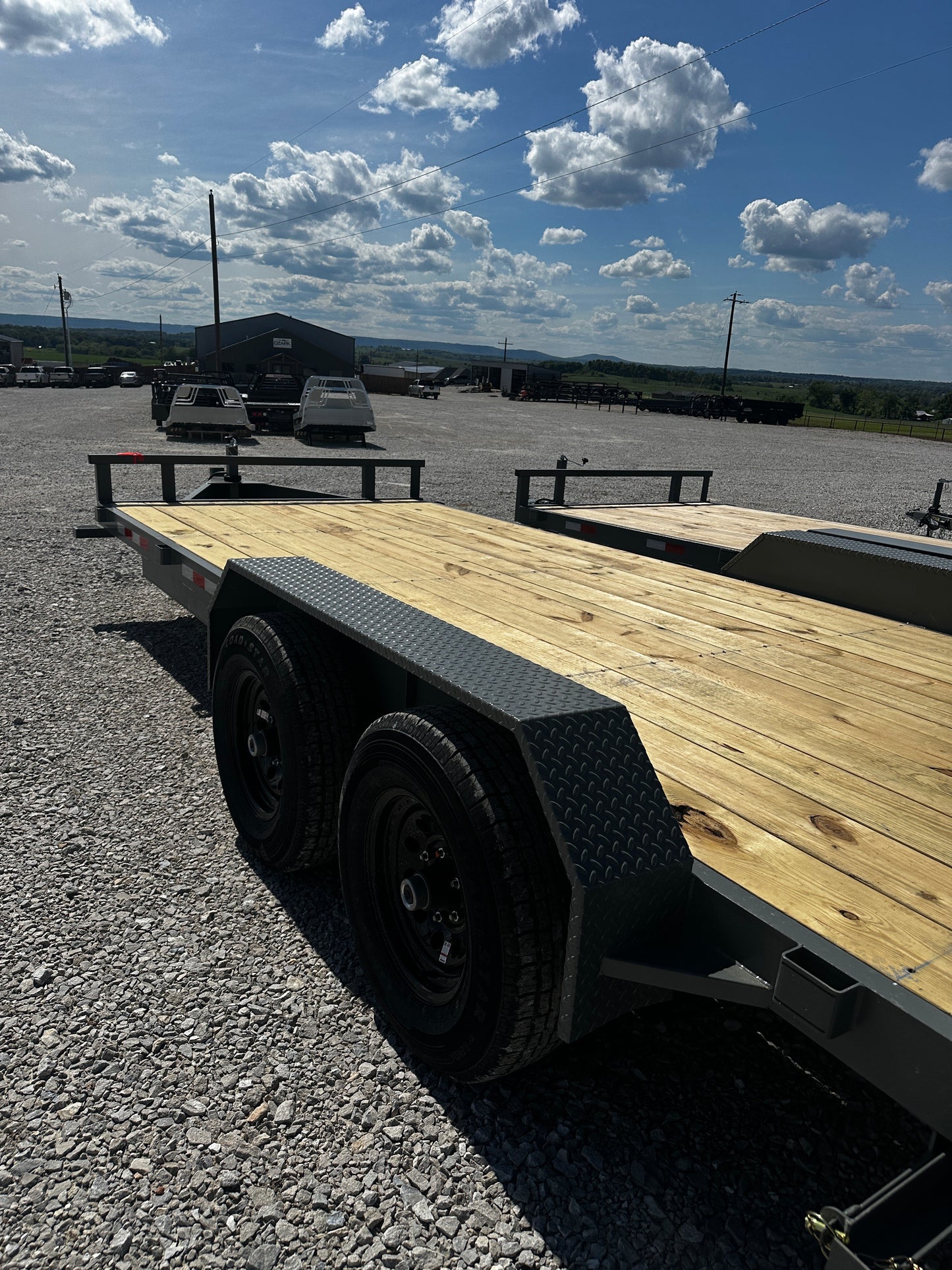 2025 Ozark 82x20 10k Equipment/Car Trailer #0771