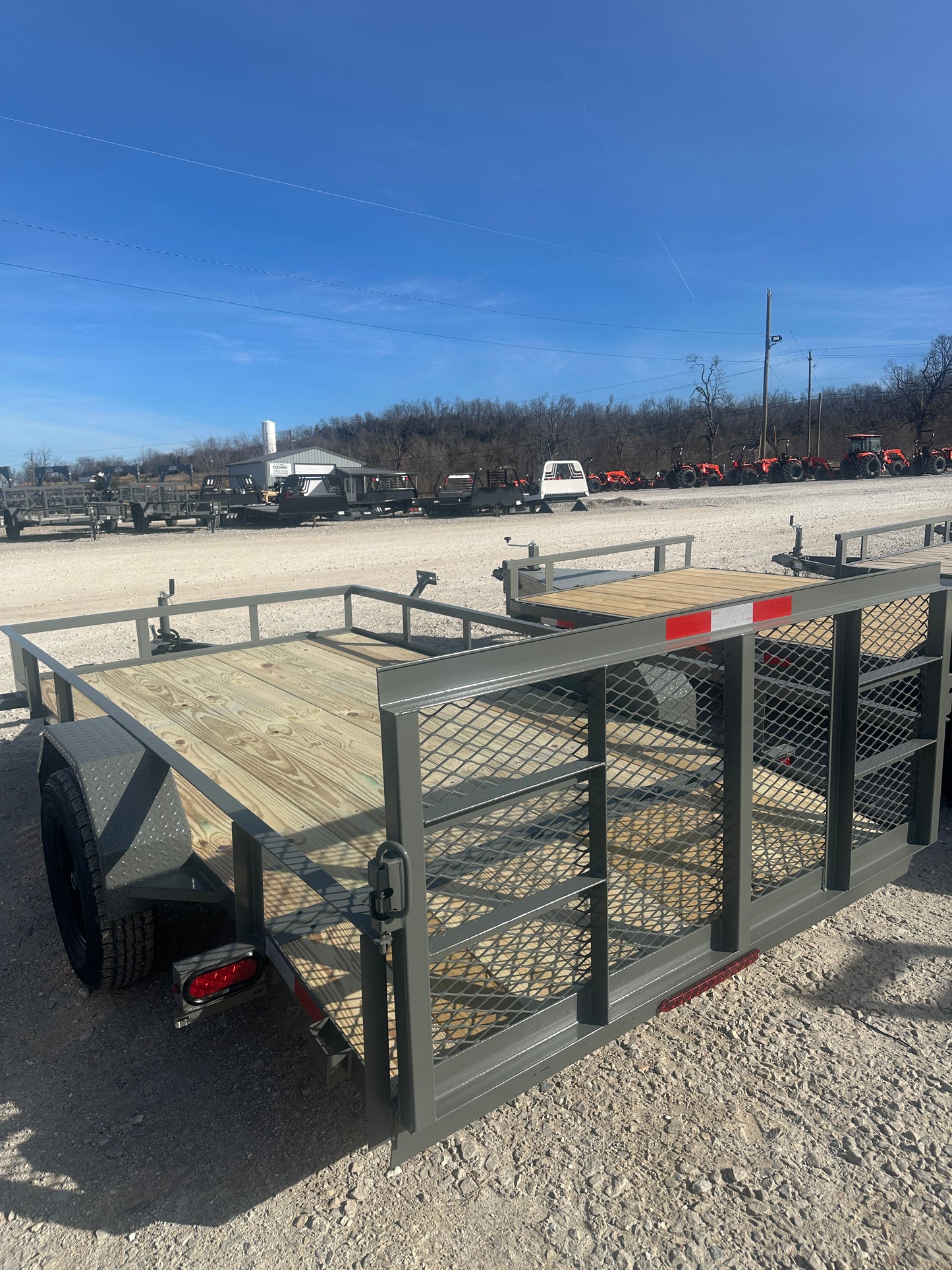 2026 Ozark 76x12 3k Utility Trailer #0604