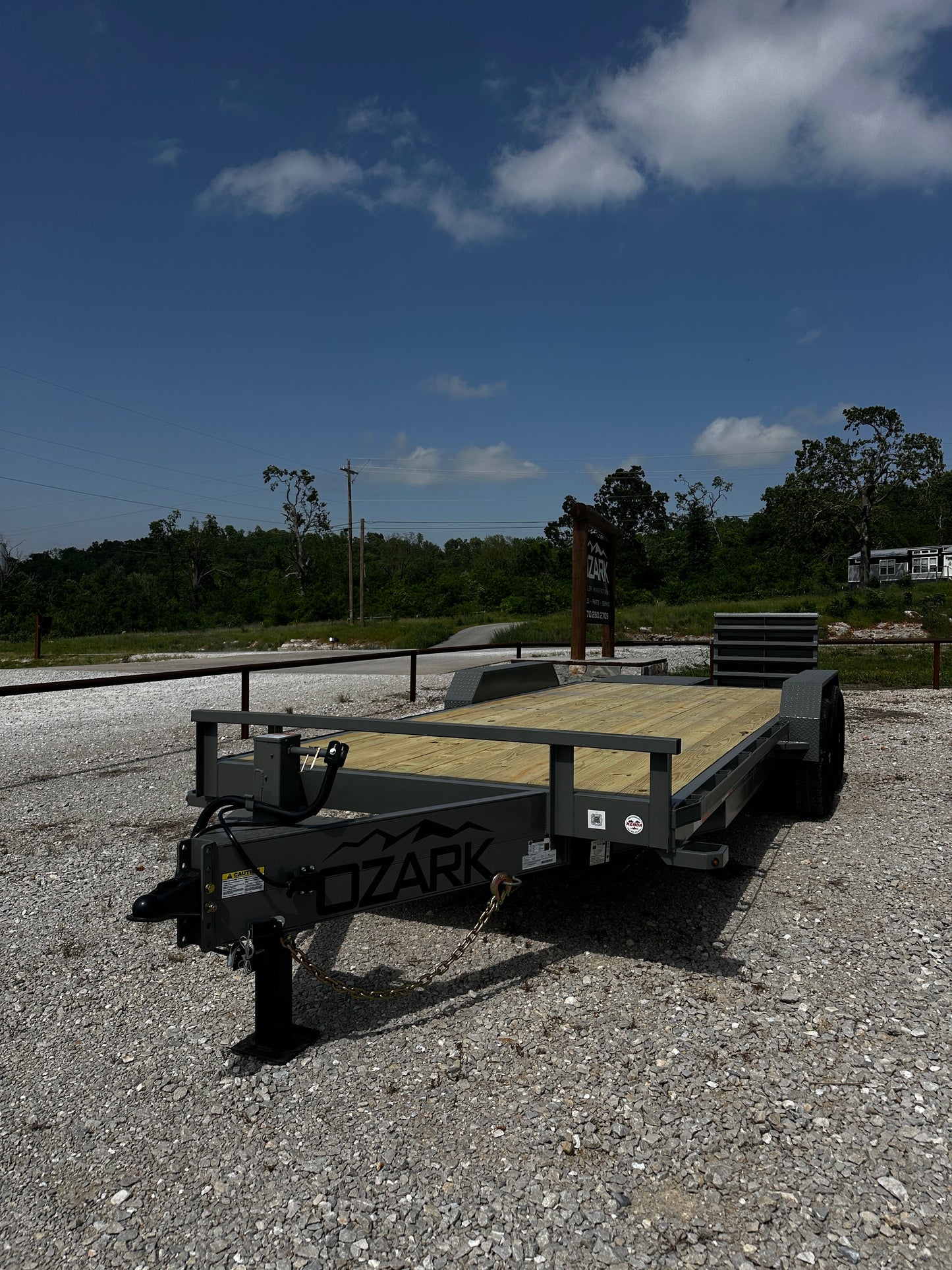 2025 Ozark 82x20 14k Equipment Trailer #0811