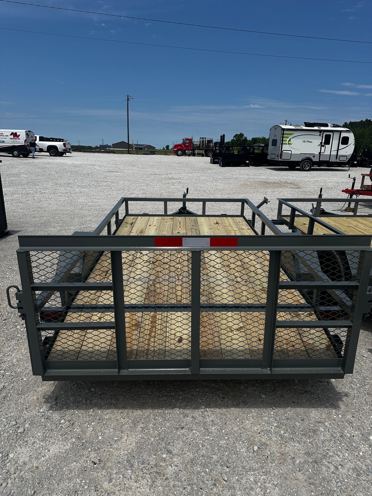 2025 Ozark 76x12 3k Utility Trailer #0852