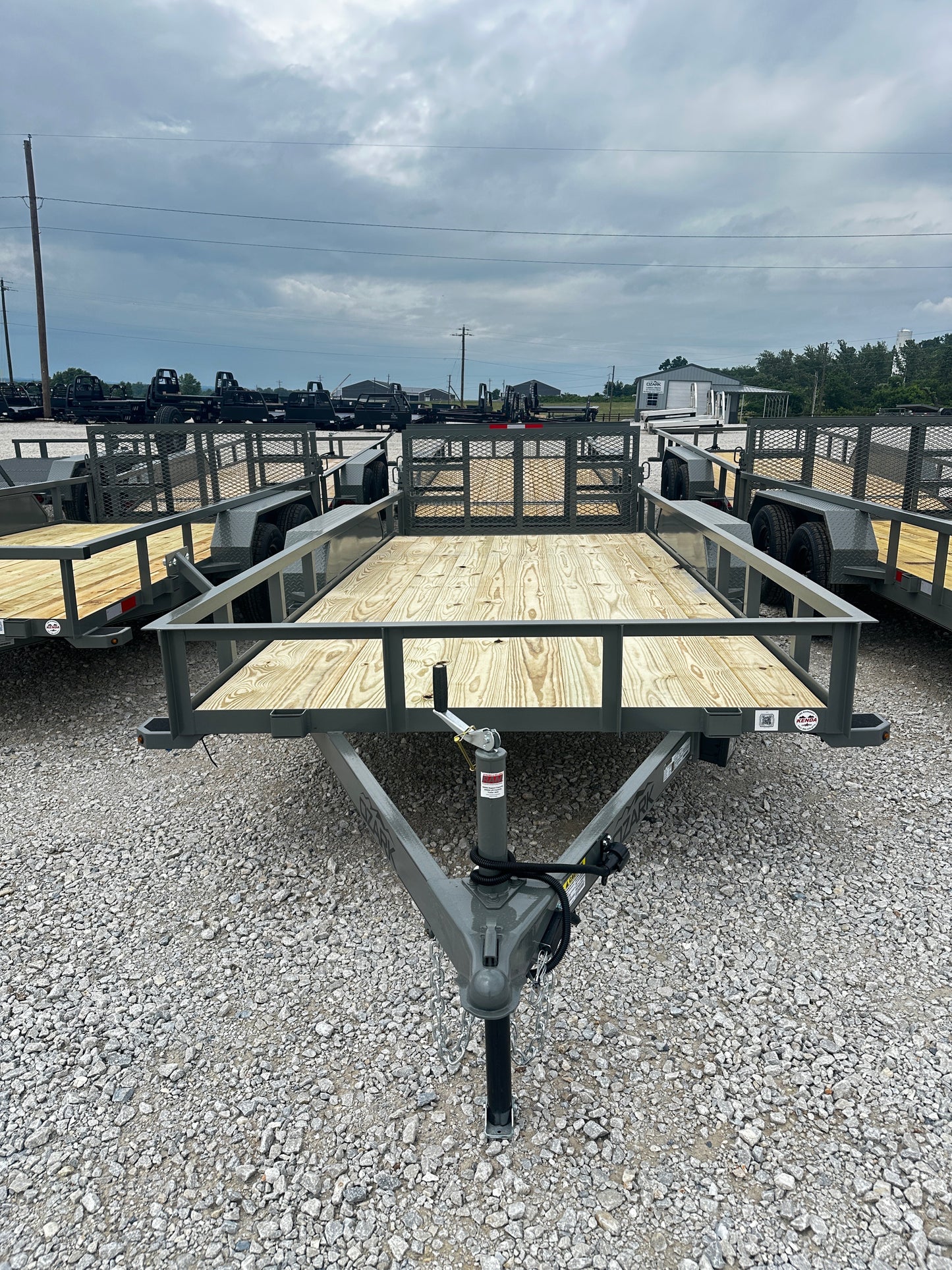 2025 Ozark 76x16 7k Utility Trailer #0884