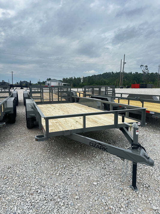 2025 Ozark 76x16 7k Utility Trailer #0884