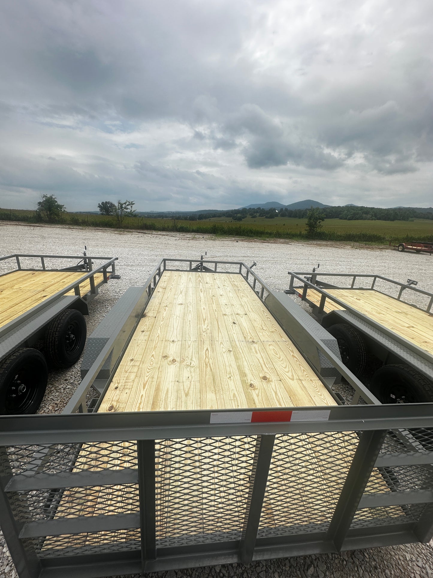 2025 Ozark 76x16 7k Utility Trailer #0884