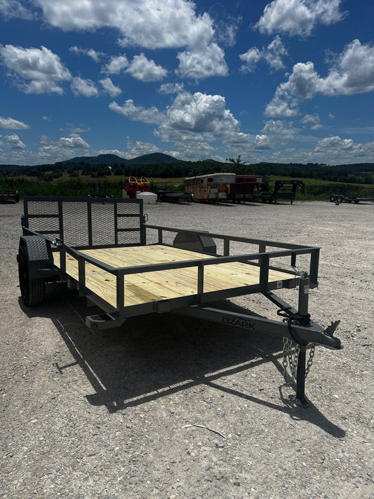 2025 Ozark 76x12 3k Utility Trailer #0968