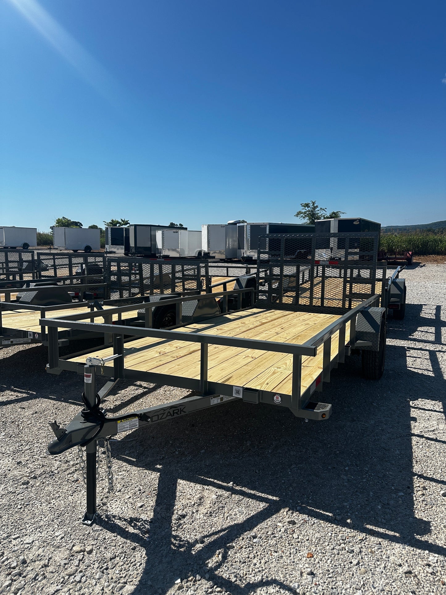 2025 Ozark 76x14 3k Utility Trailer #0067