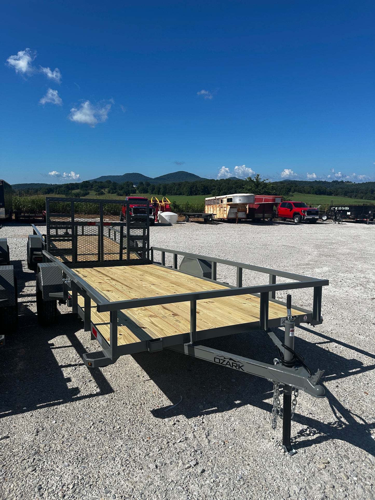 2025 Ozark 76x14 3k Utility Trailer #0067