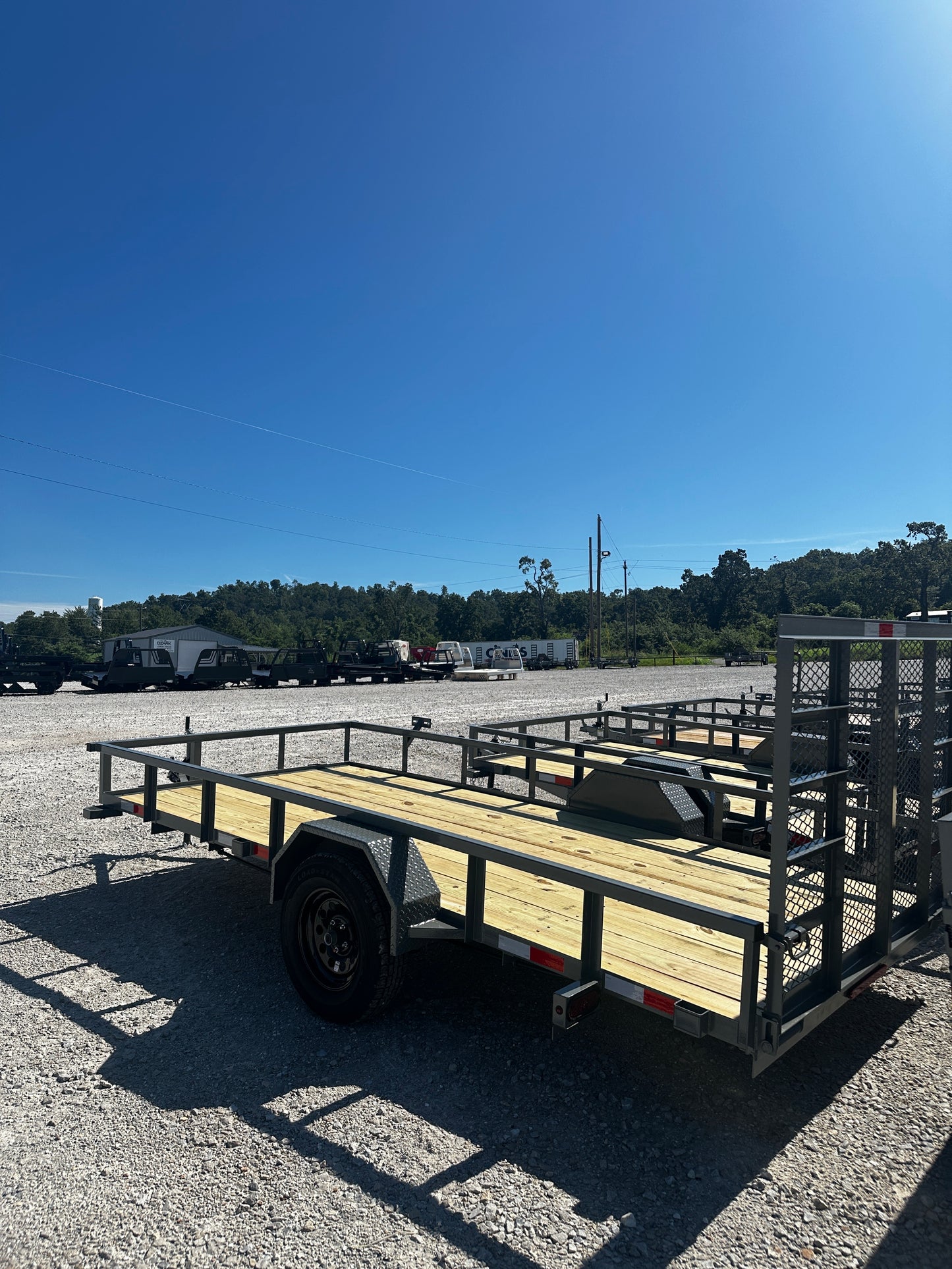 2025 Ozark 76x14 3k Utility Trailer #0067