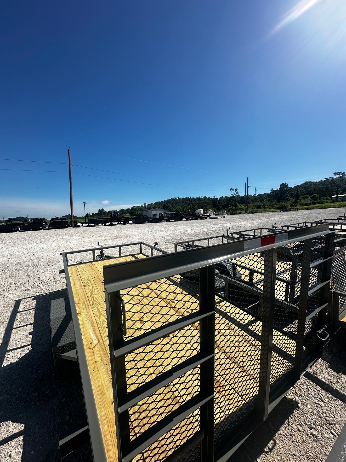 2025 Ozark 76x14 3k Utility Trailer #0067