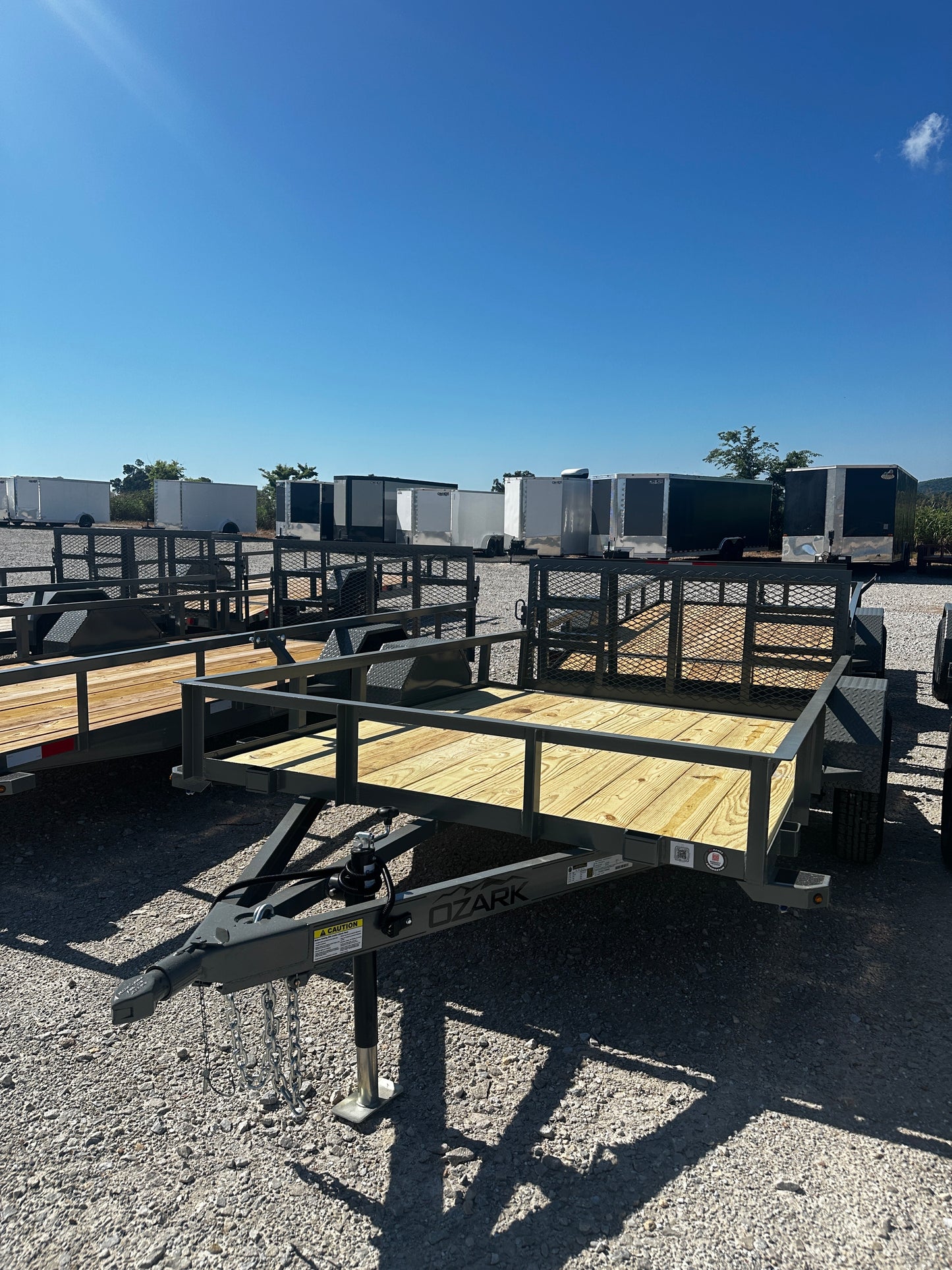 2025 Ozark 76x10 3k Utility Trailer #0006