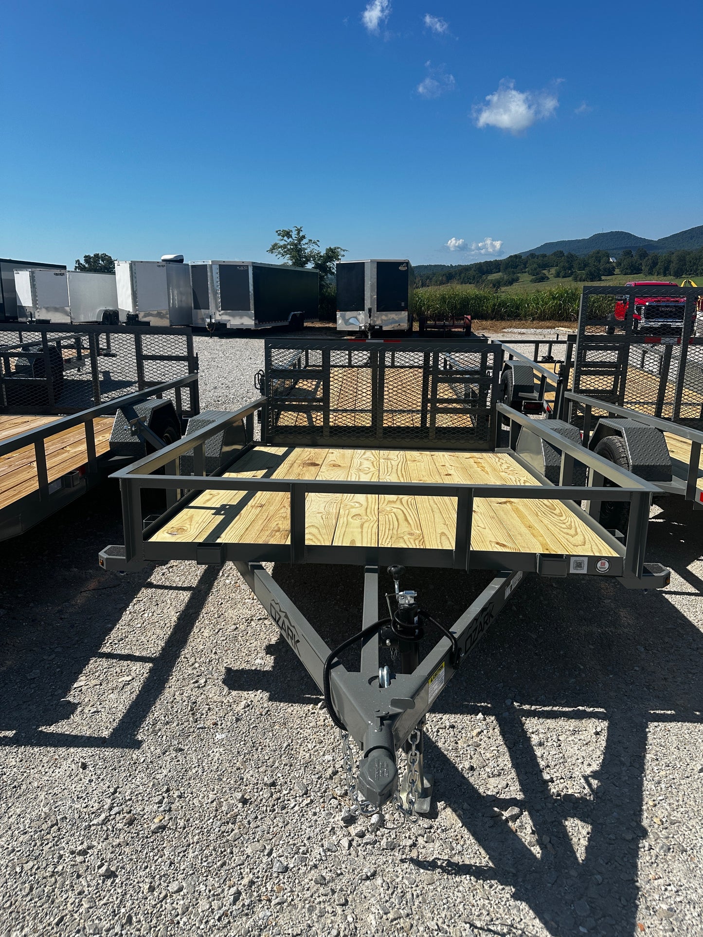 2025 Ozark 76x10 3k Utility Trailer #0006
