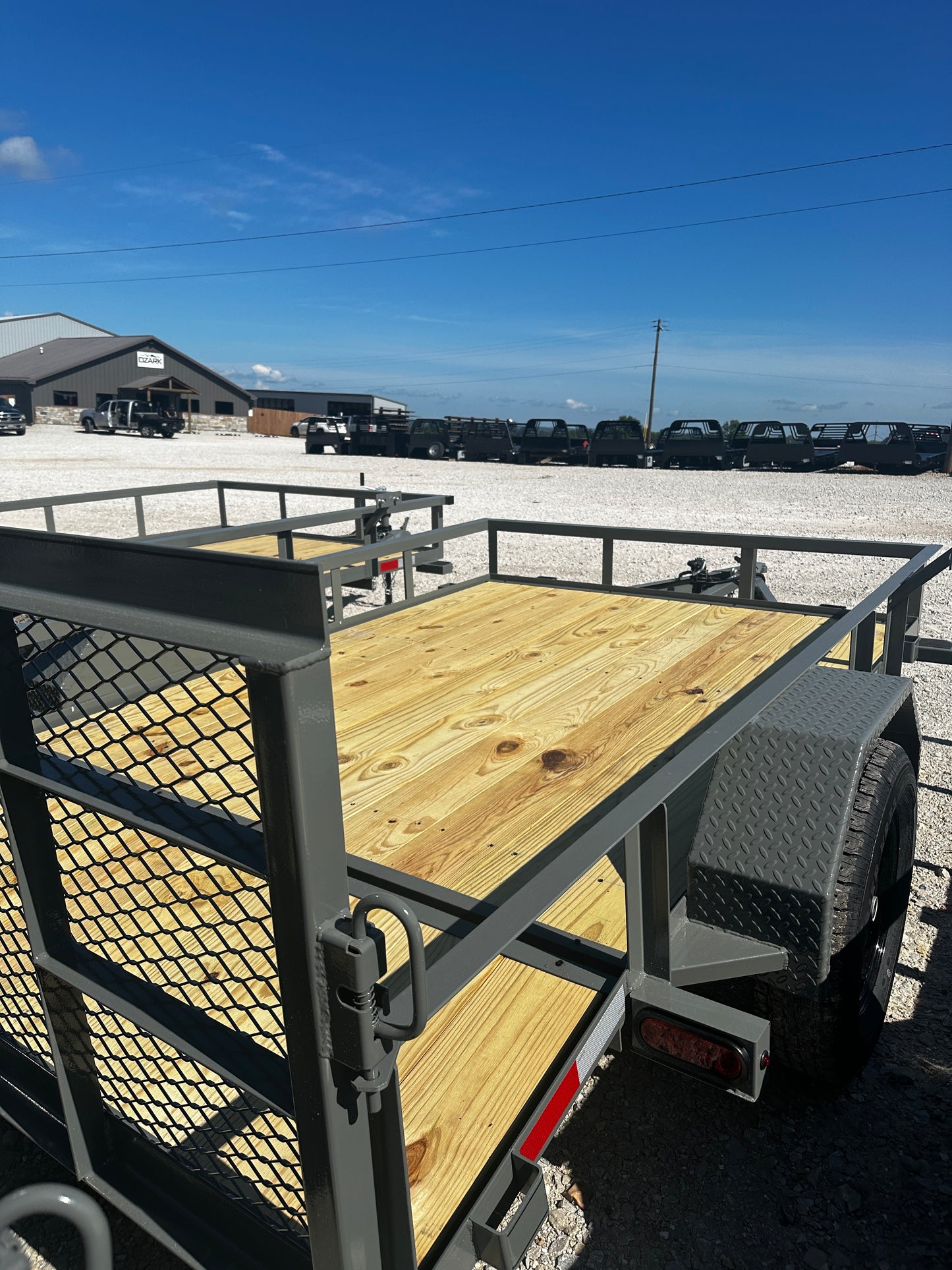 2025 Ozark 76x10 3k Utility Trailer #0006