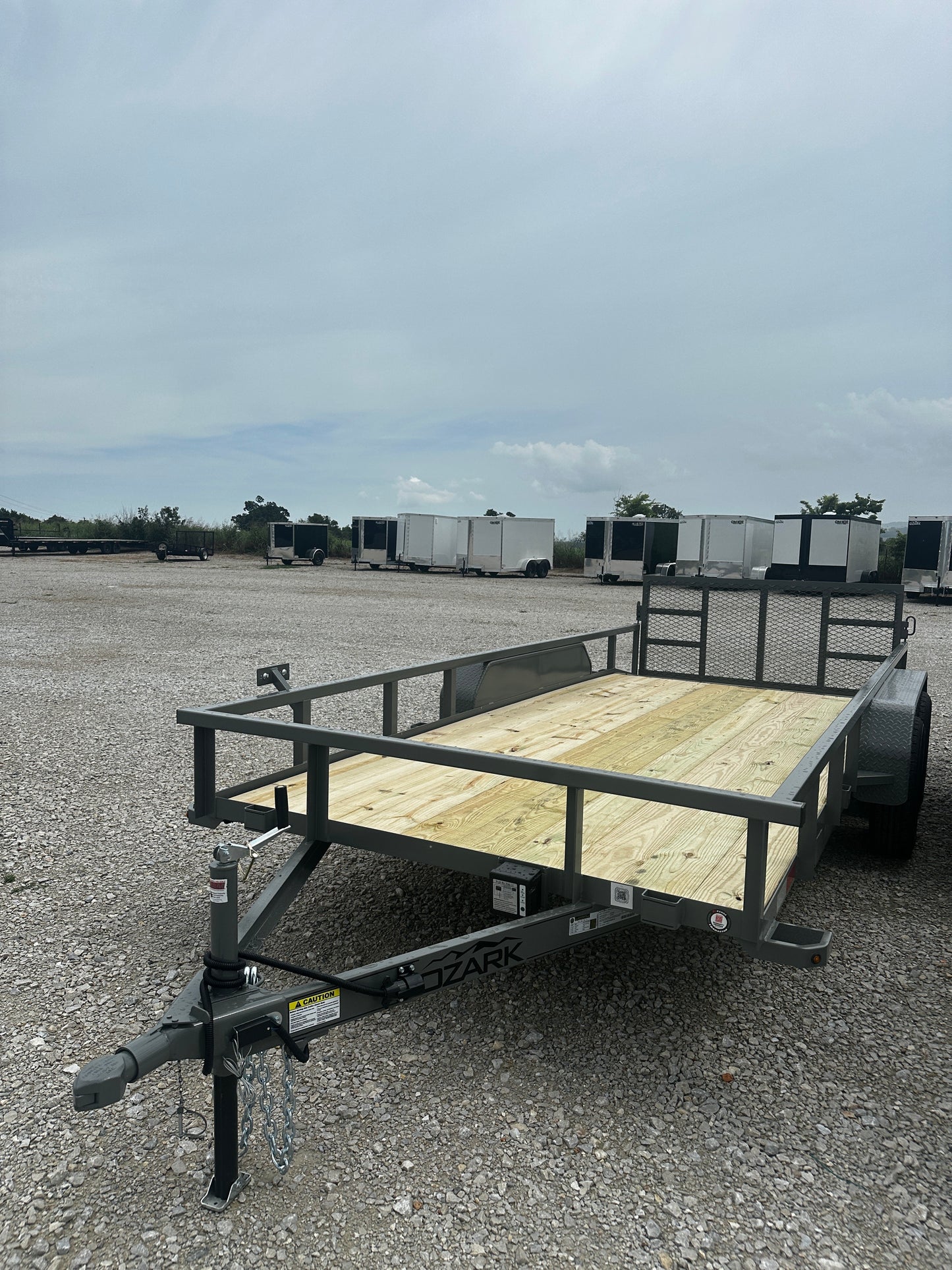 2025 Ozark 76x16 7K Utility trailer #0145