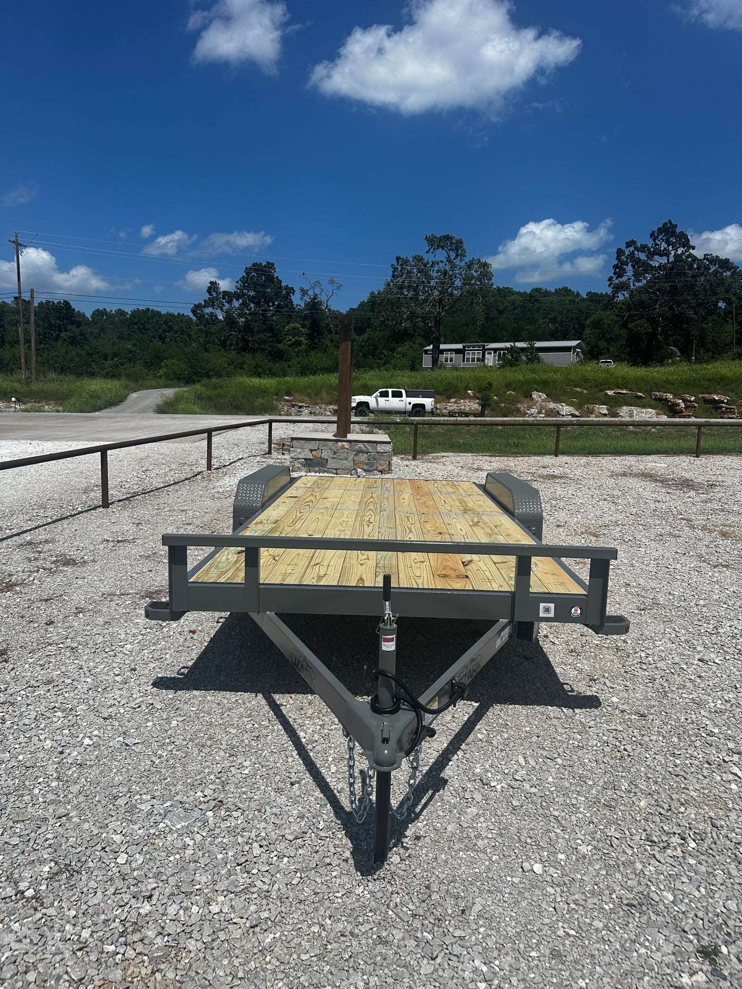 2026 Ozark 82x18 7K car Hauler #0167