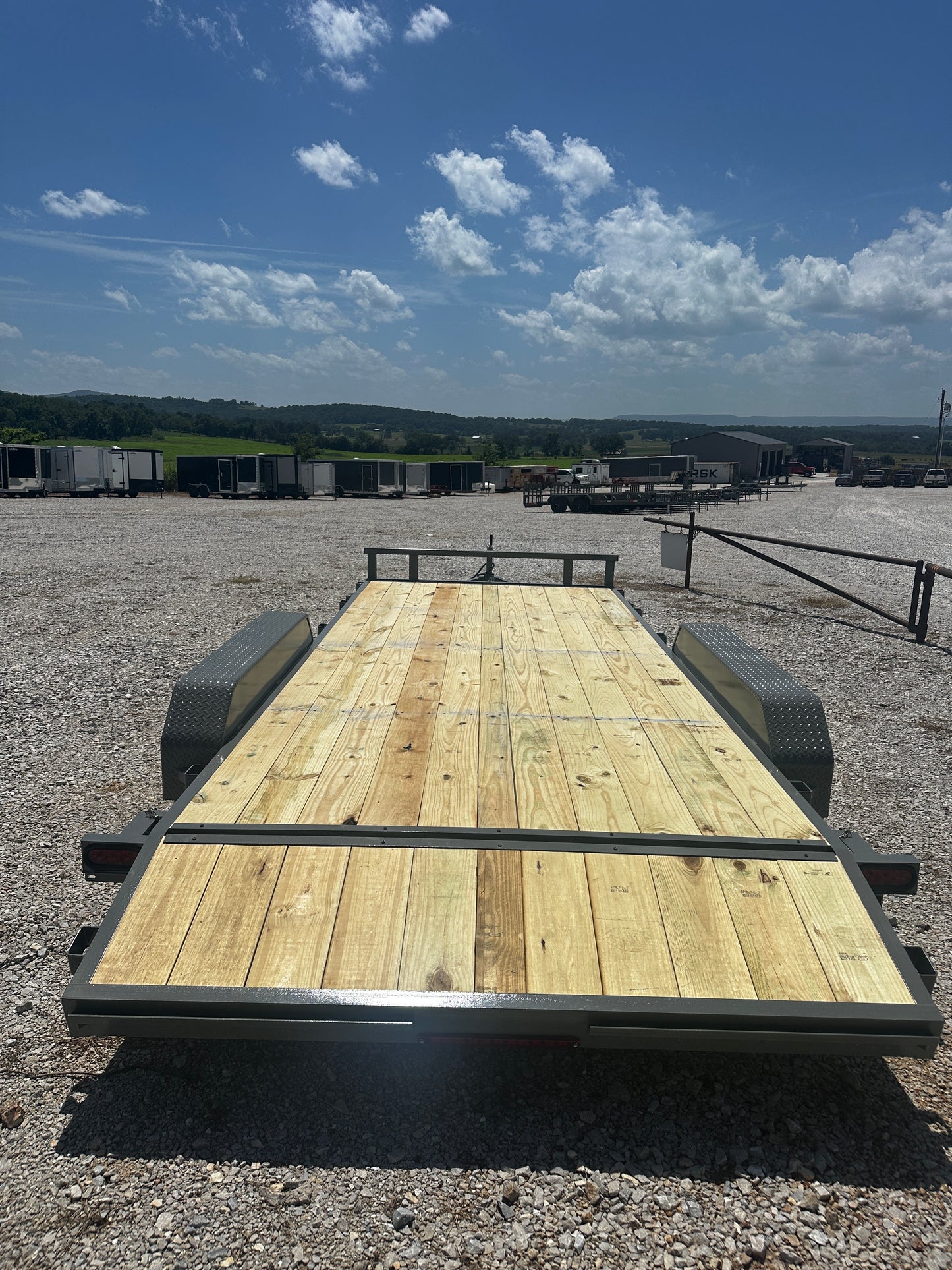 2026 Ozark 82x18 7K car Hauler #0167