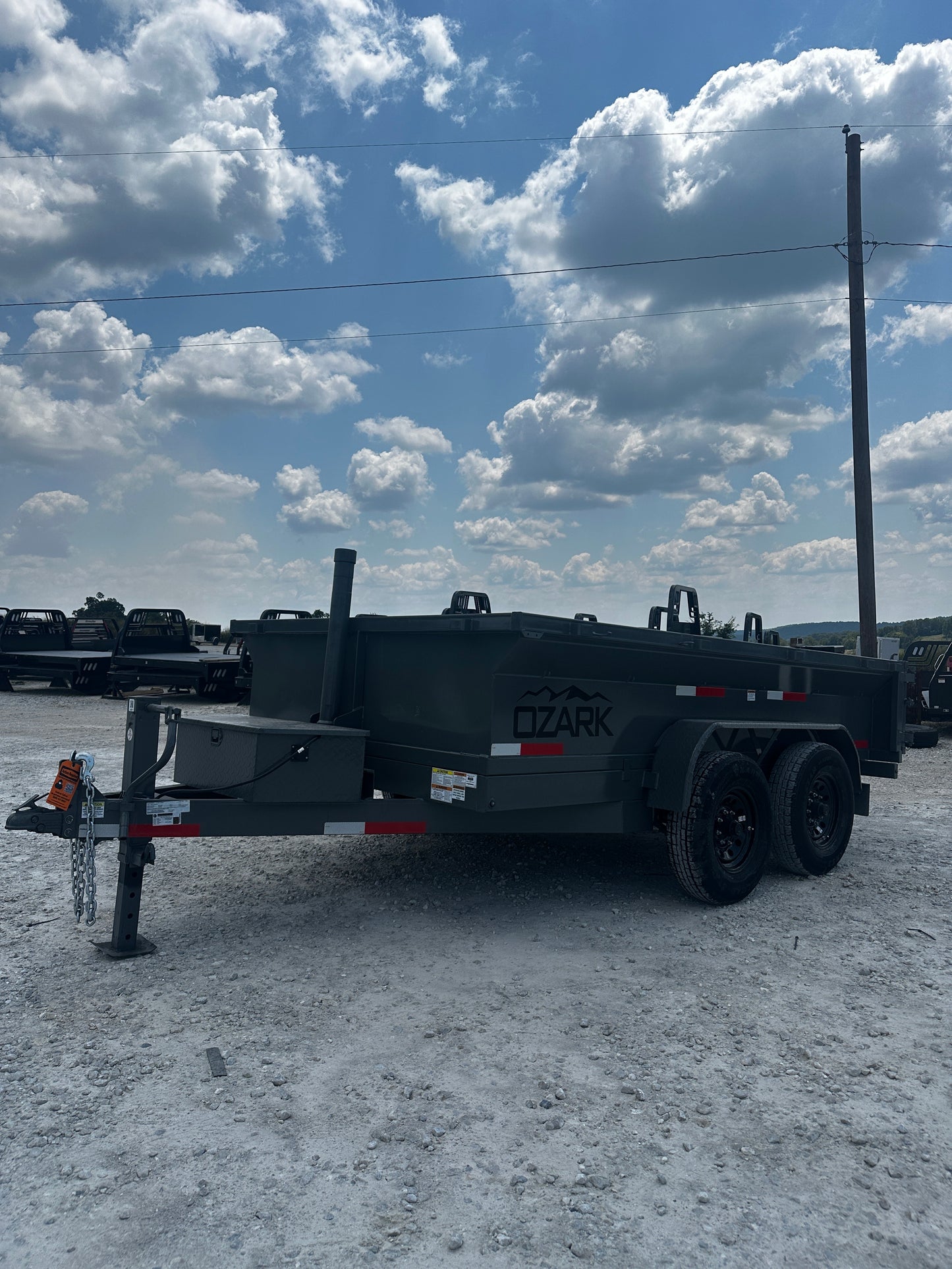 2025 Ozark 7x12x2 14k BP Dump #6454
