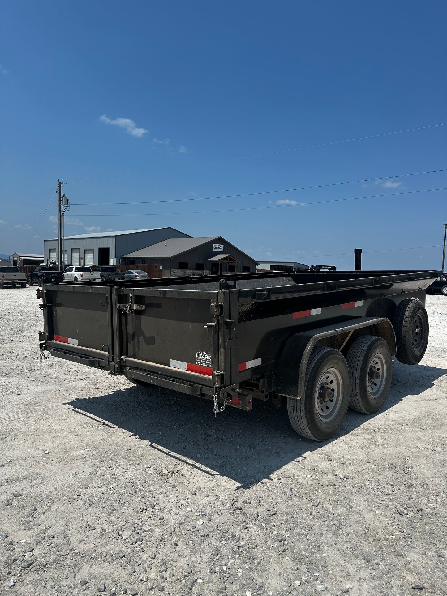 2025 Used US Built 7x14 14k BP Dump #6271