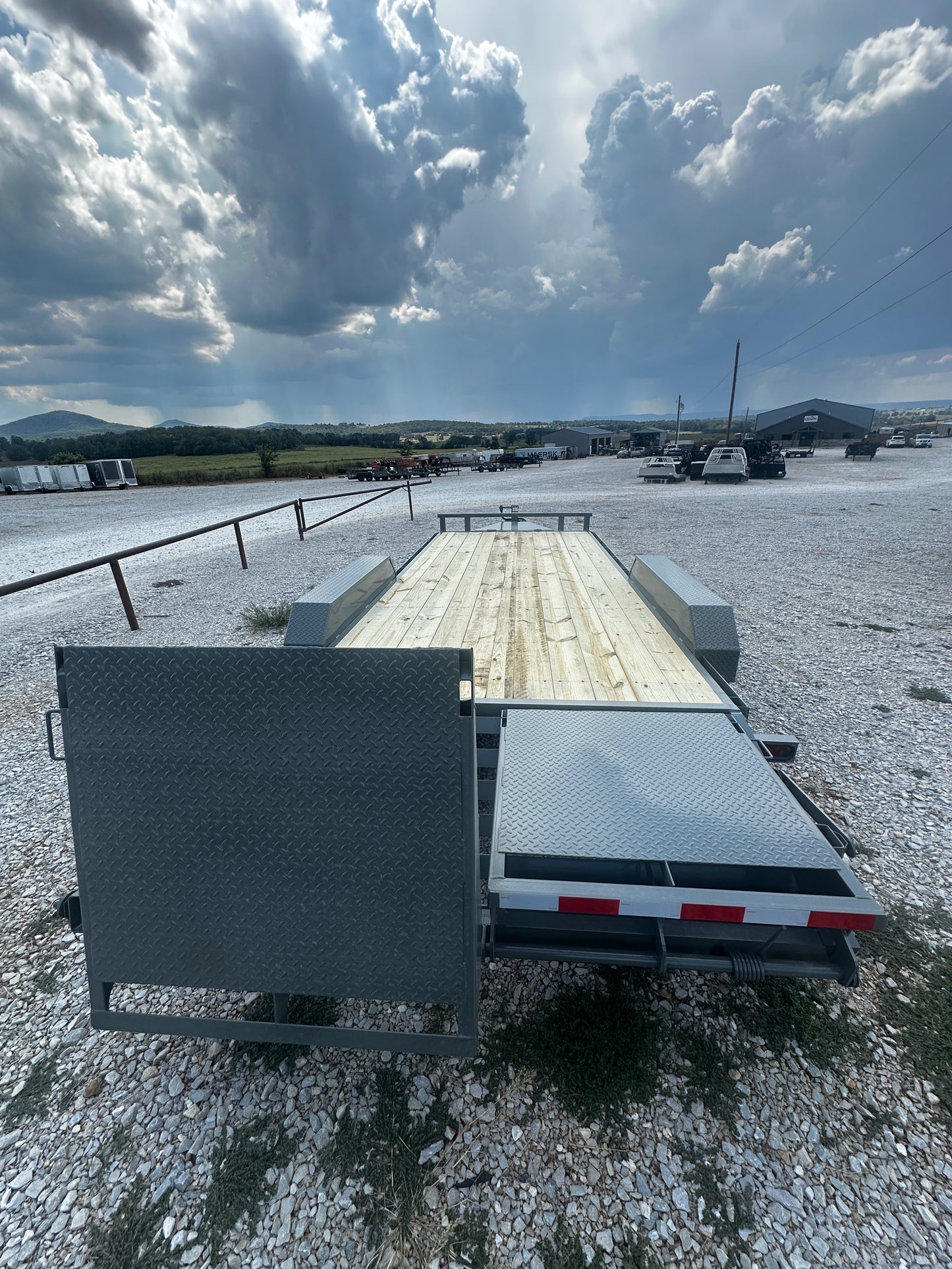 2026 Ozark 82x20 14k Equipment Trailer #0228