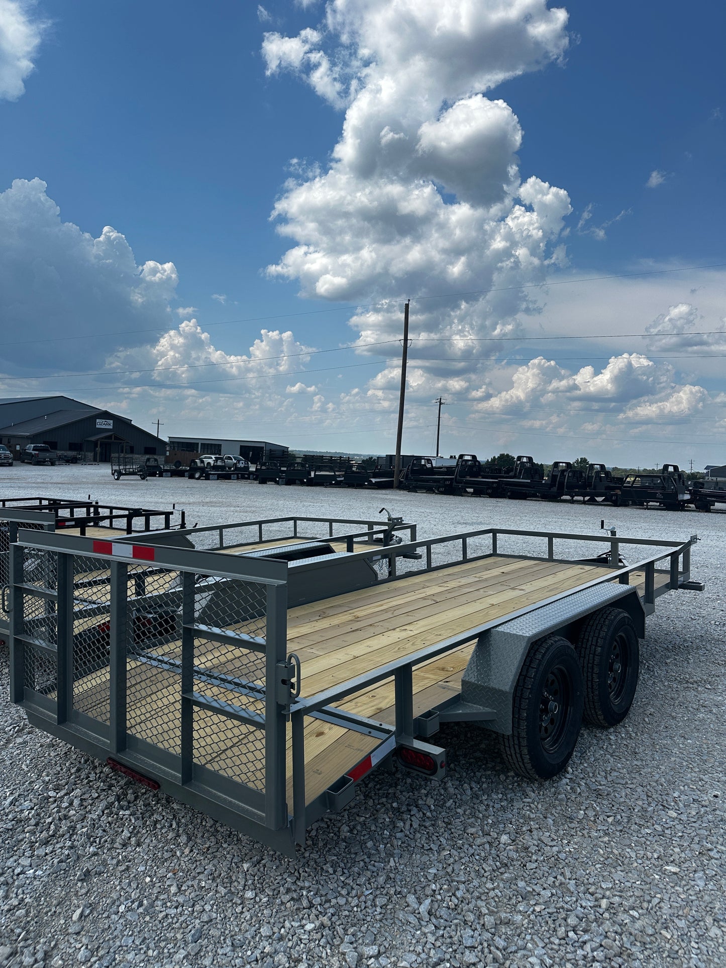2026 Ozark 76x16 7k Utility Trailer #0246