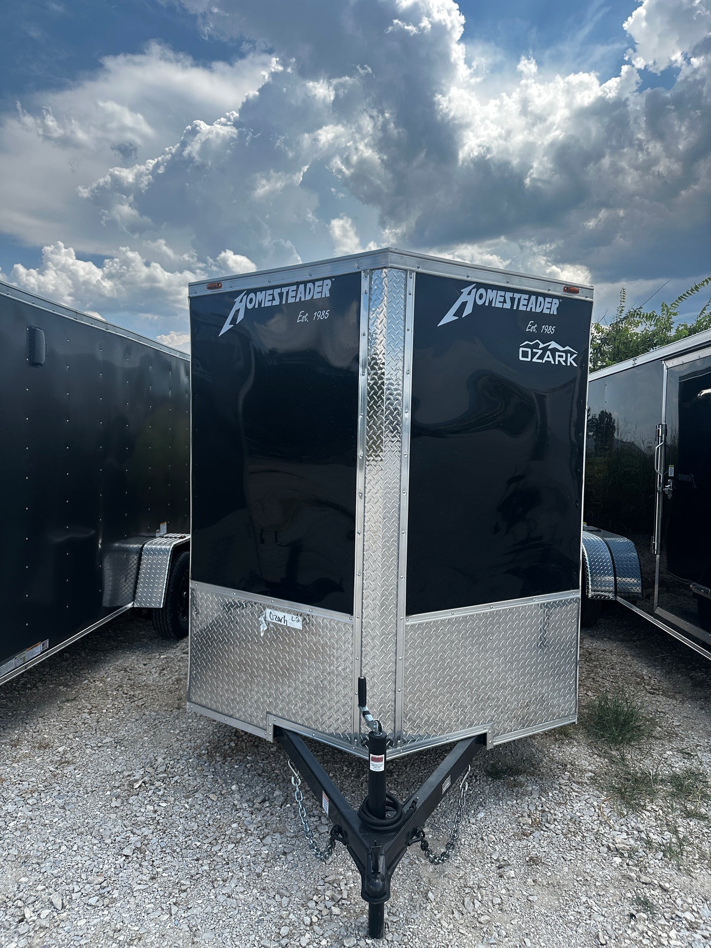 2026 Ozark 6x12IS Black Cargo #3917