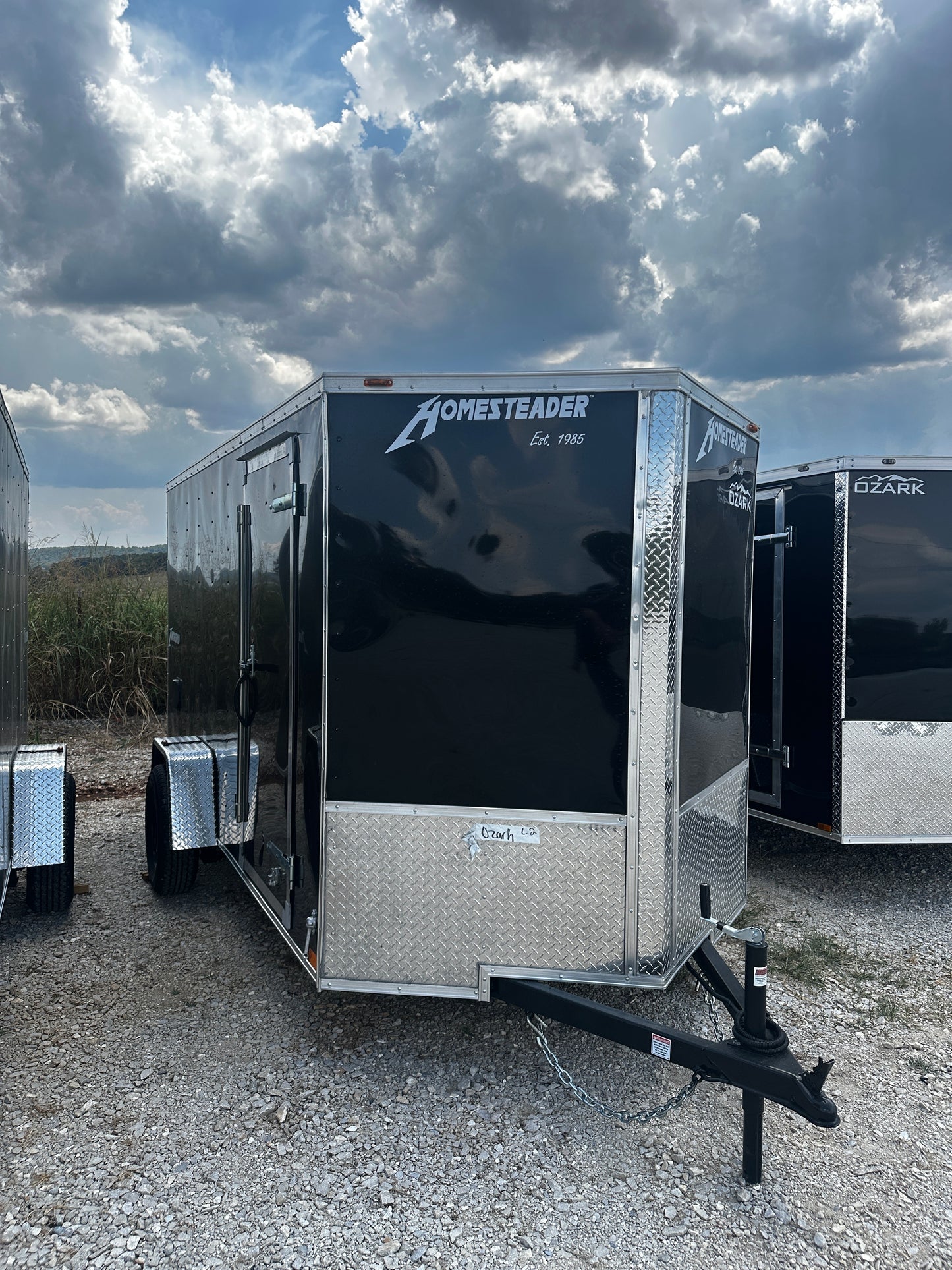 2026 Ozark 6x12IS Black Cargo #3917