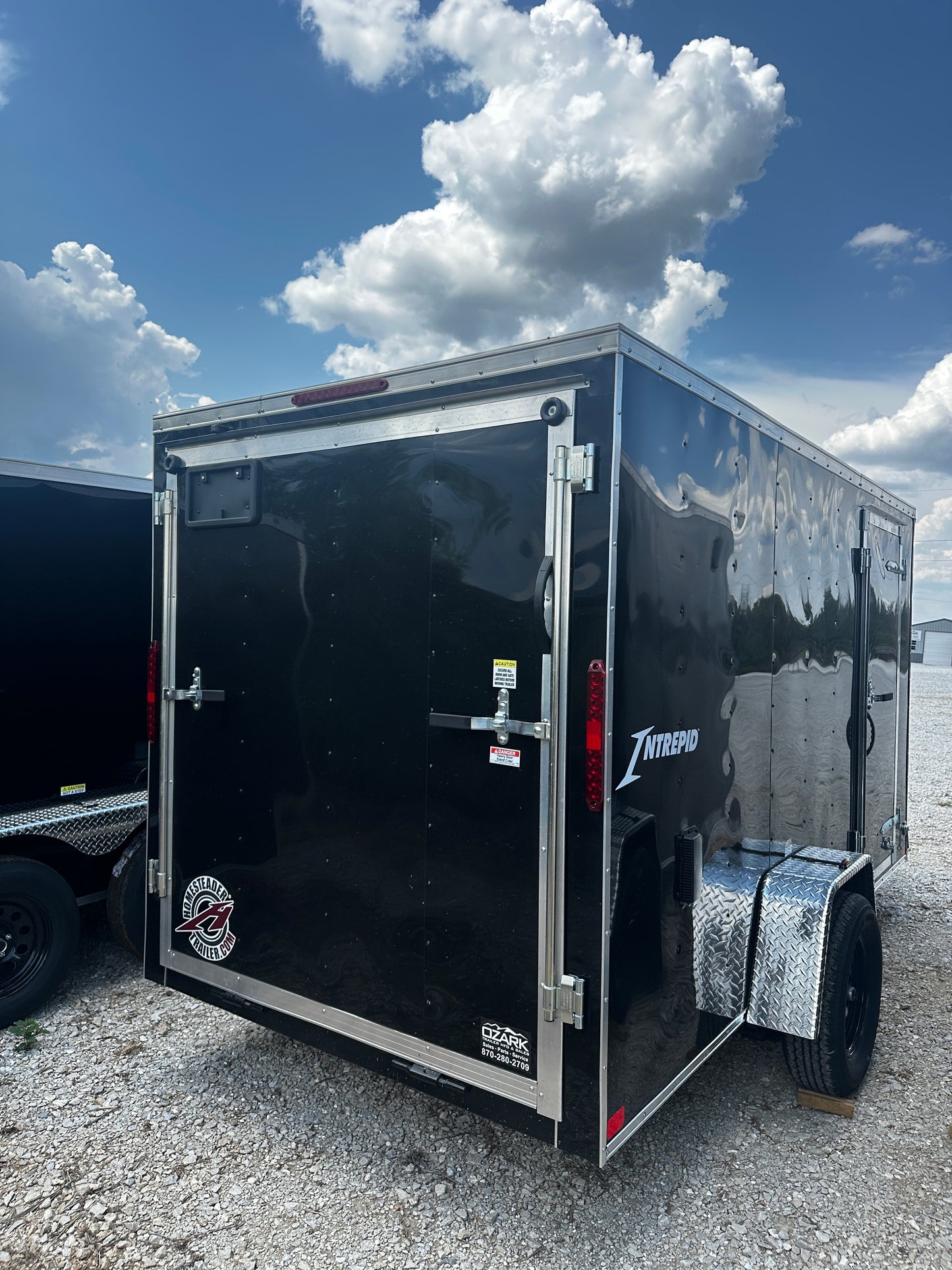 2026 Ozark 6x12IS Black Cargo #3917