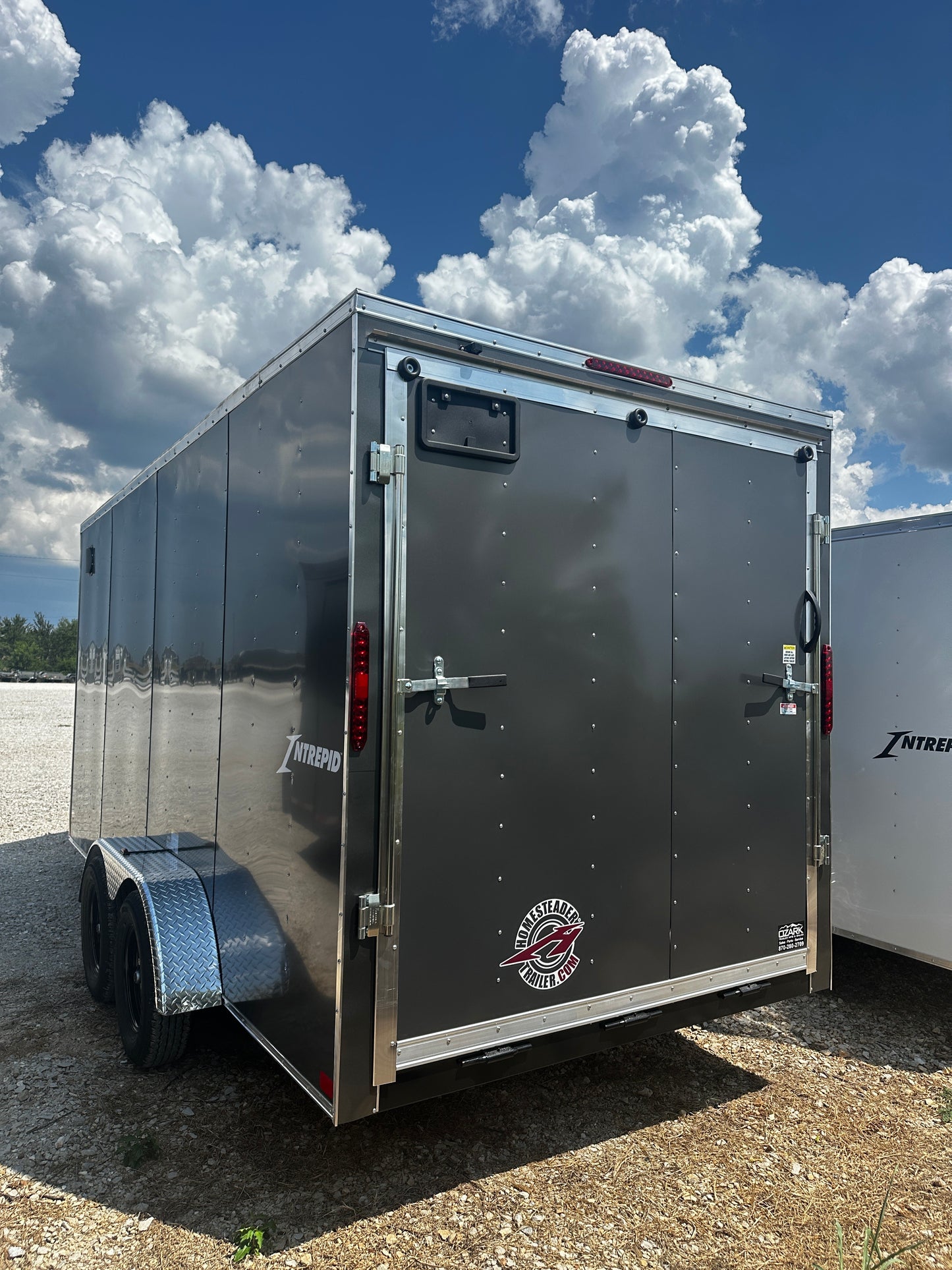 2026 Ozark 7x16IT Gray Cargo #3921