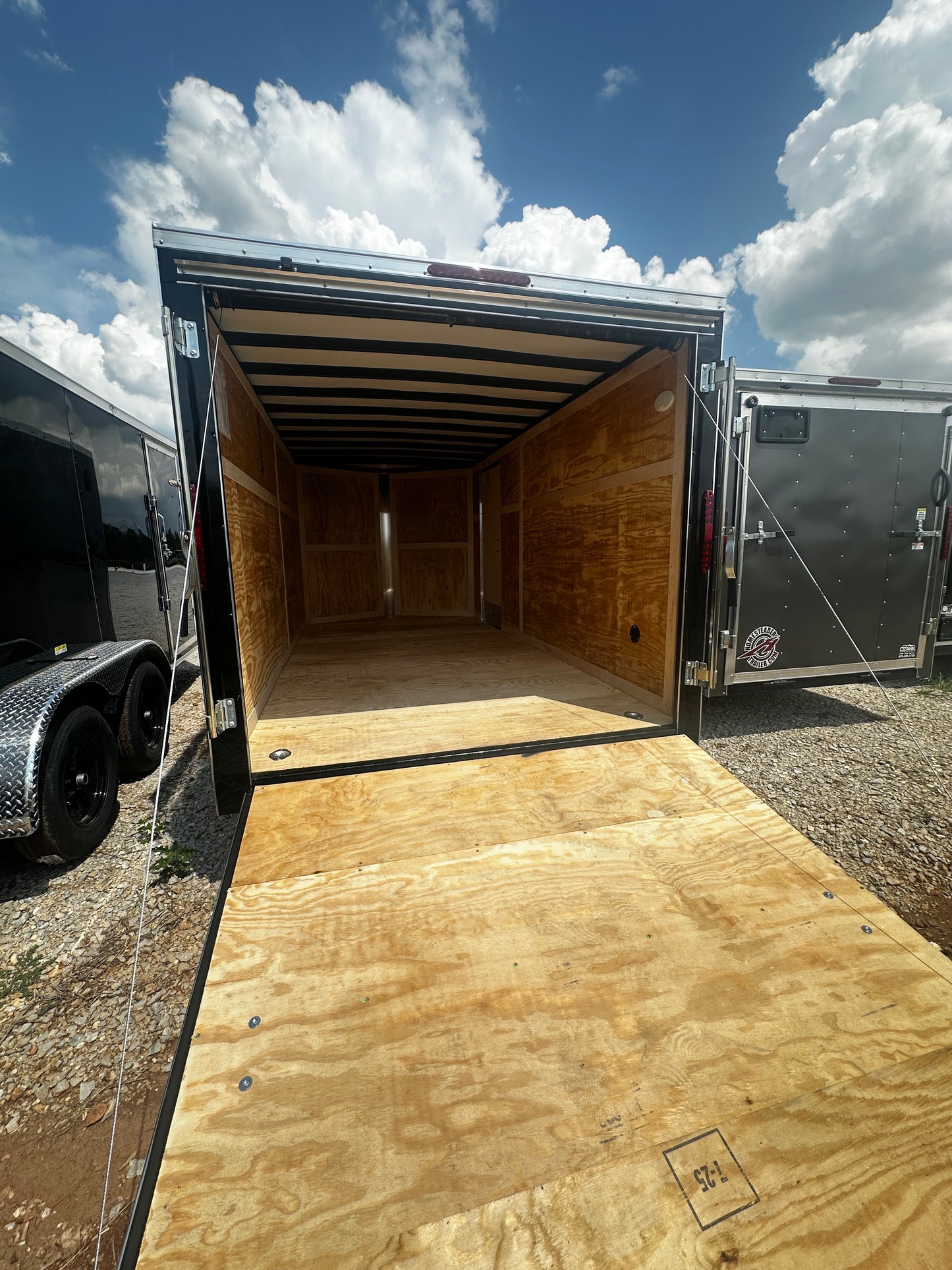 2026 Ozark 7x14IT Black Cargo #3919
