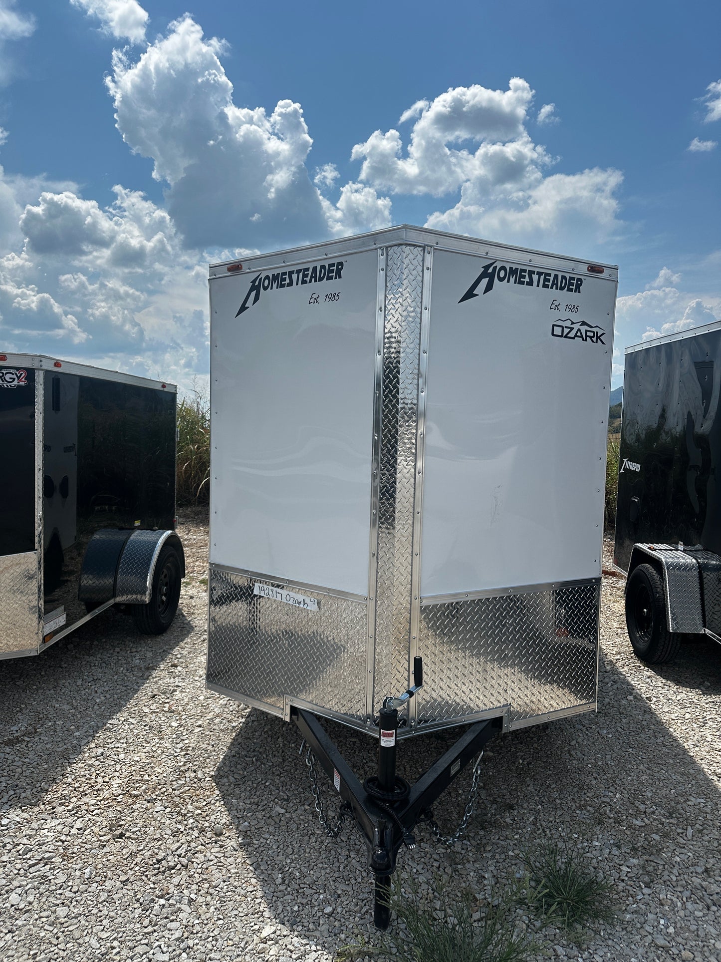 2026 Ozark 6x12IS White Cargo #3920