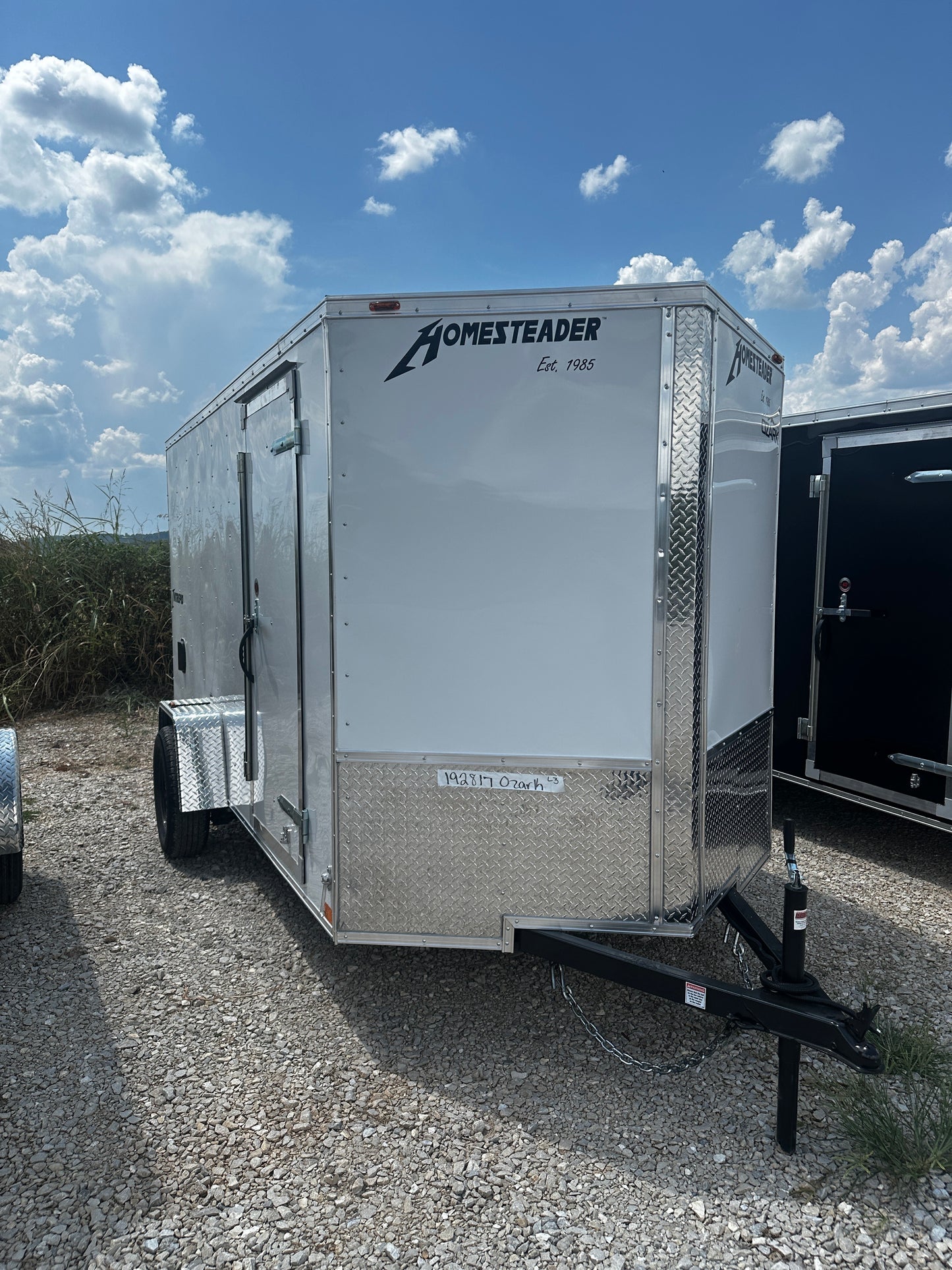 2026 Ozark 6x12IS White Cargo #3920