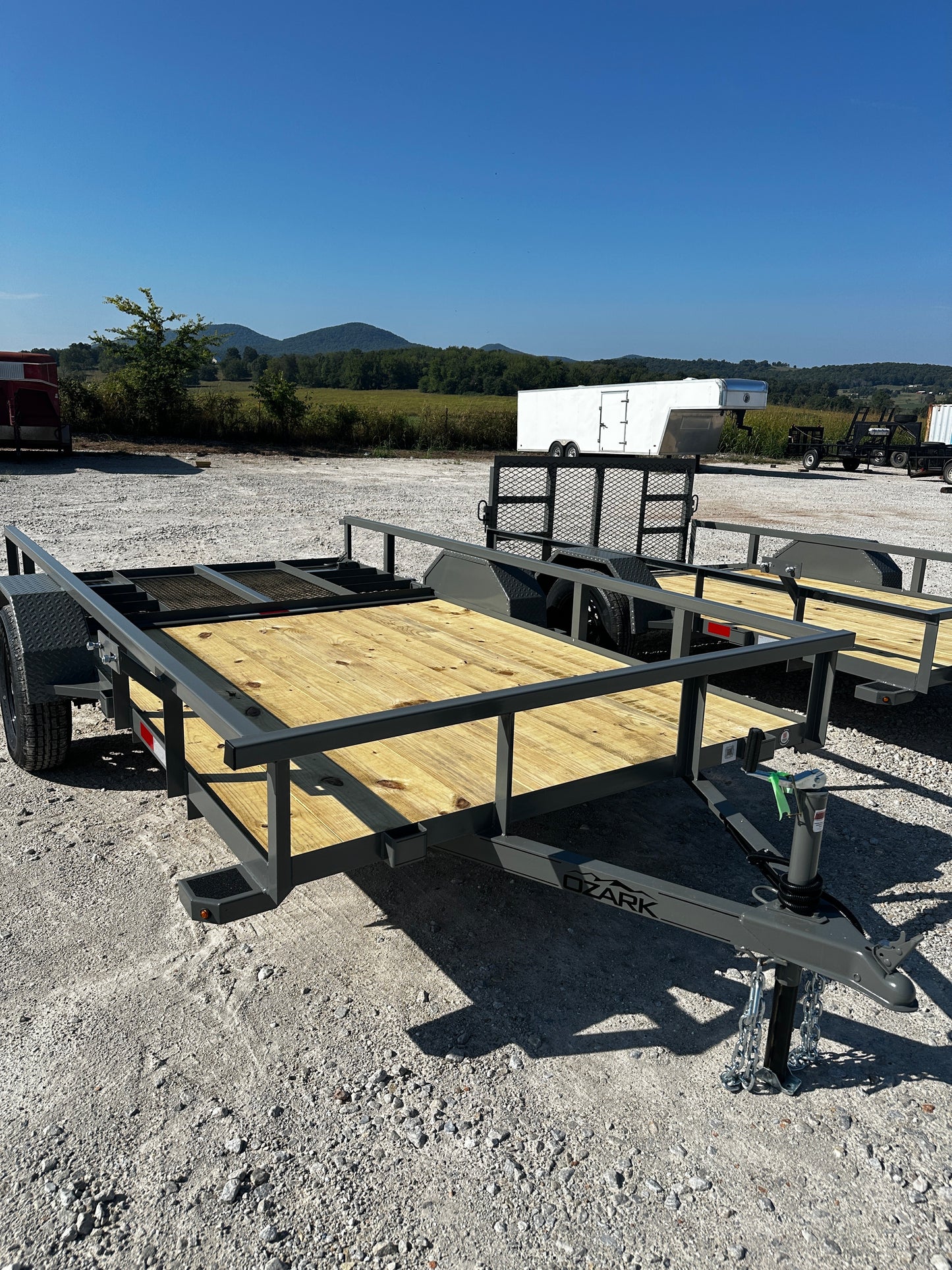 2026 Ozark 76x12 3k Utility Trailer #0273