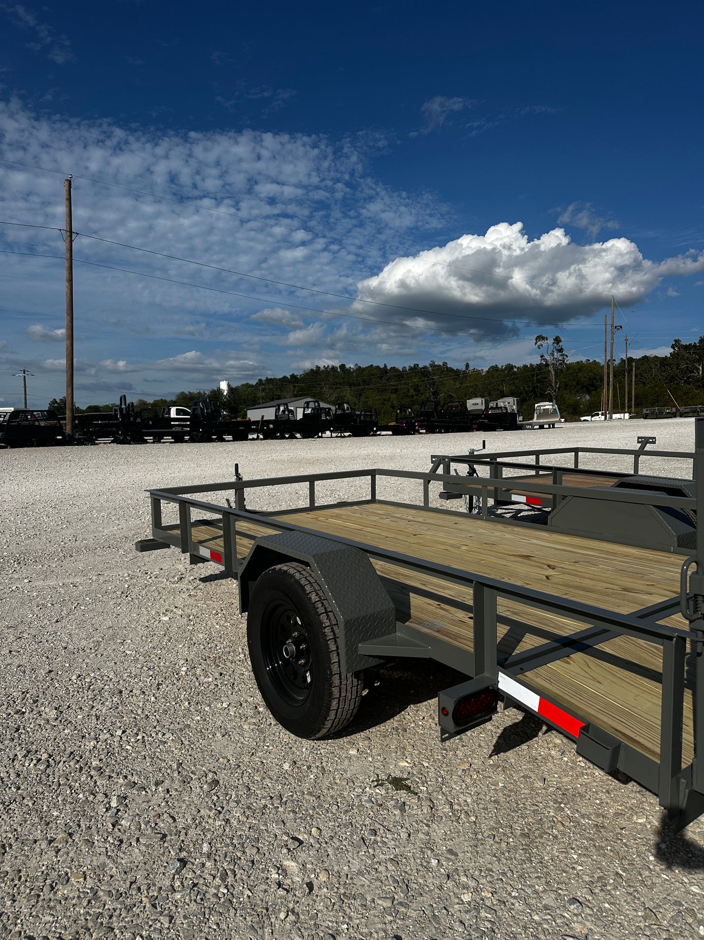2026 Ozark 76x12 3k Utility Trailer #0333
