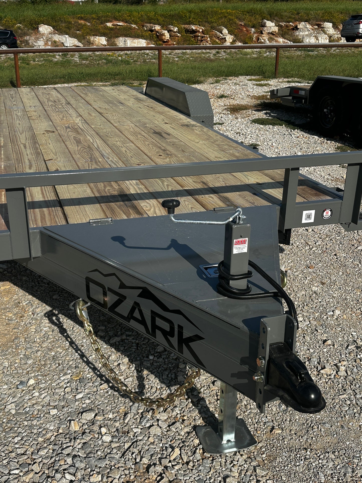 2026 Ozark 82x20 10k Equipment/Car Trailer #0332