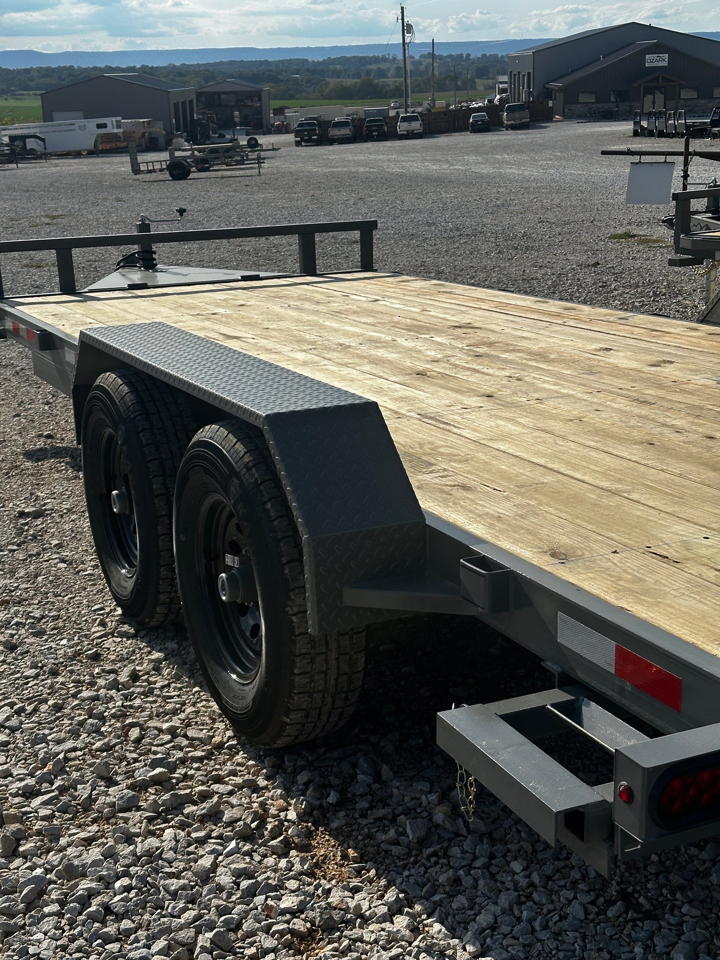 2026 Ozark 82x20 10k Equipment/Car Trailer #0332