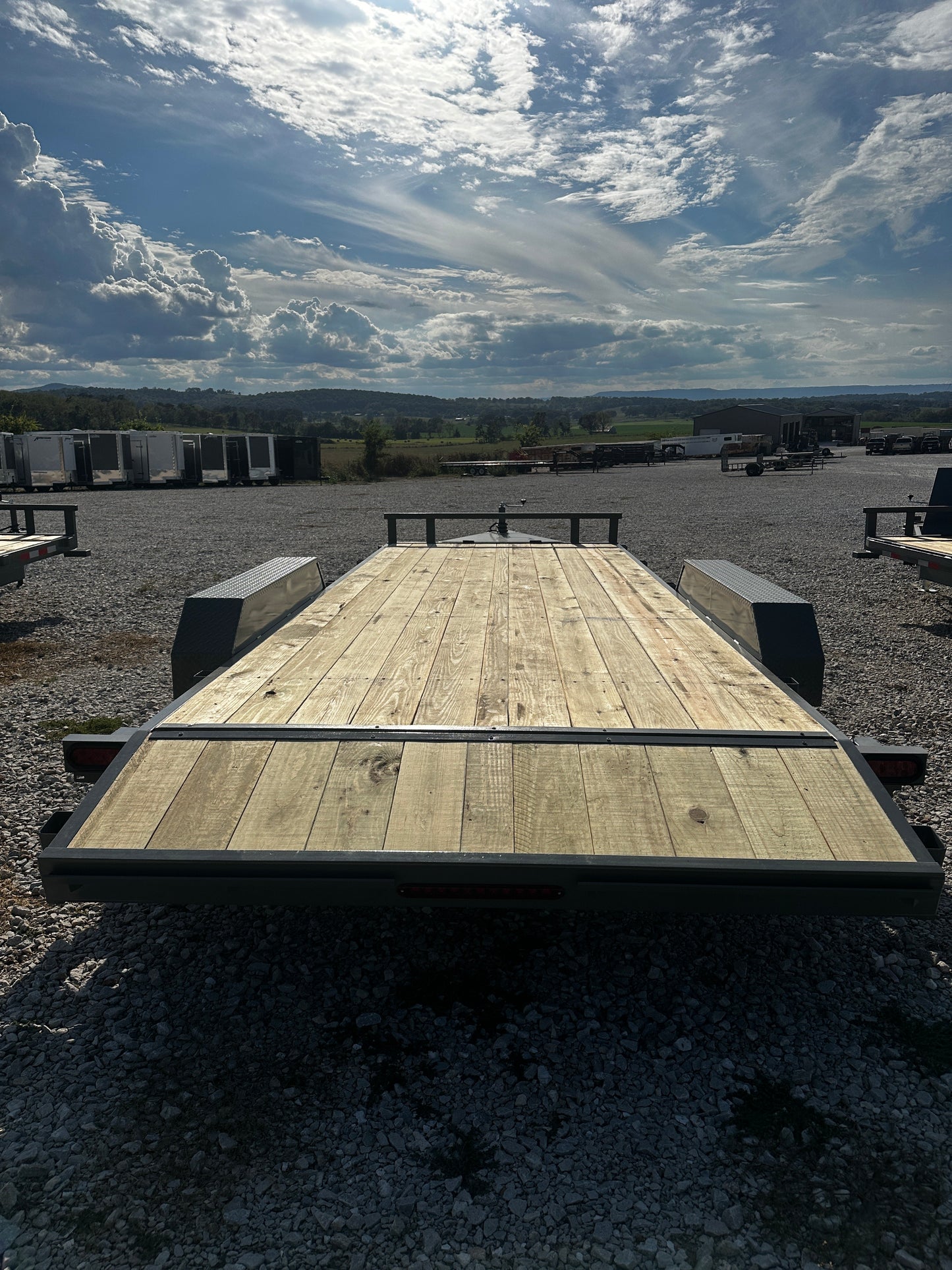 2026 Ozark 82x20 10k Equipment/Car Trailer #0332