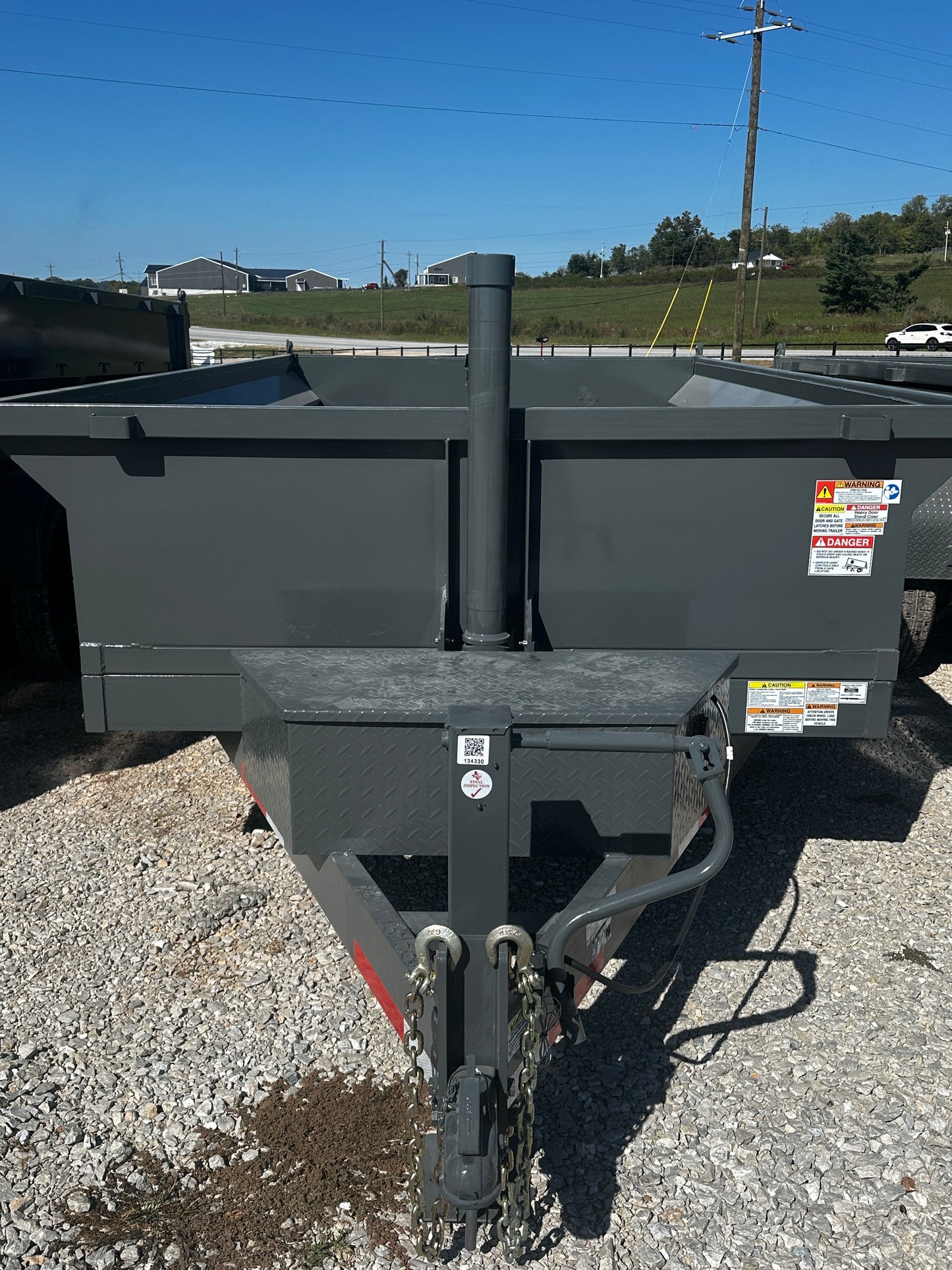 2026 Ozark 7x14x2 16k BP Dump (Gray) #6554