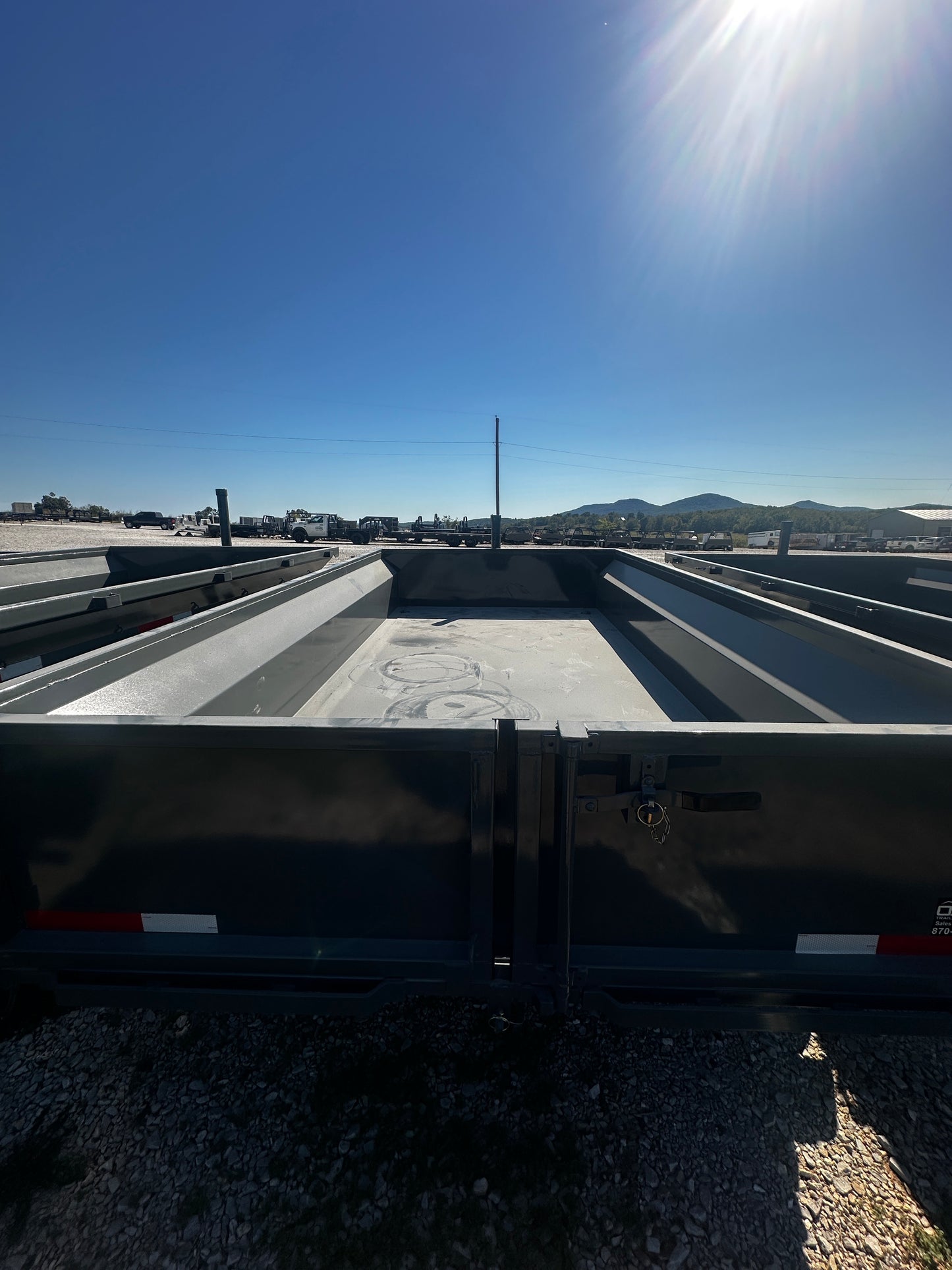 2026 Ozark 7x14x2 16k BP Dump (Gray) #6555