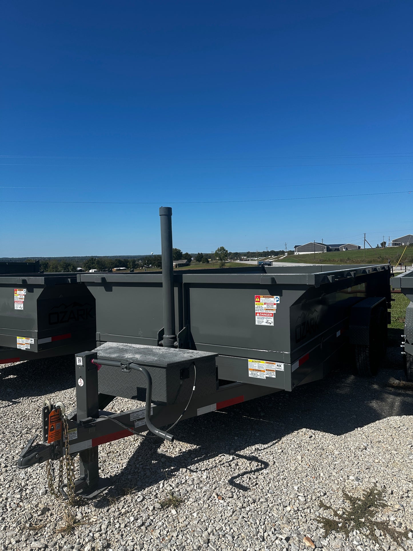 2026 Ozark 7x16x2 16k BP BP Dump (Gray) #6560