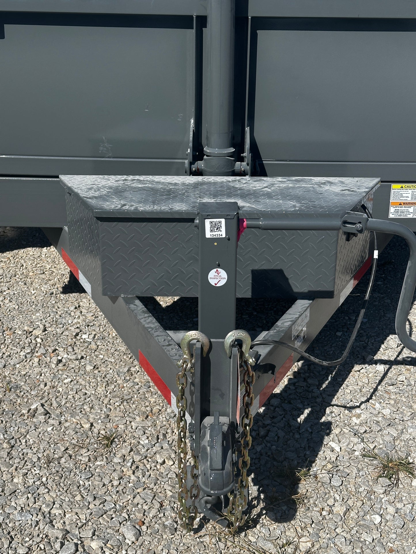 2026 Ozark 7x16x2 16k BP BP Dump (Gray) #6560