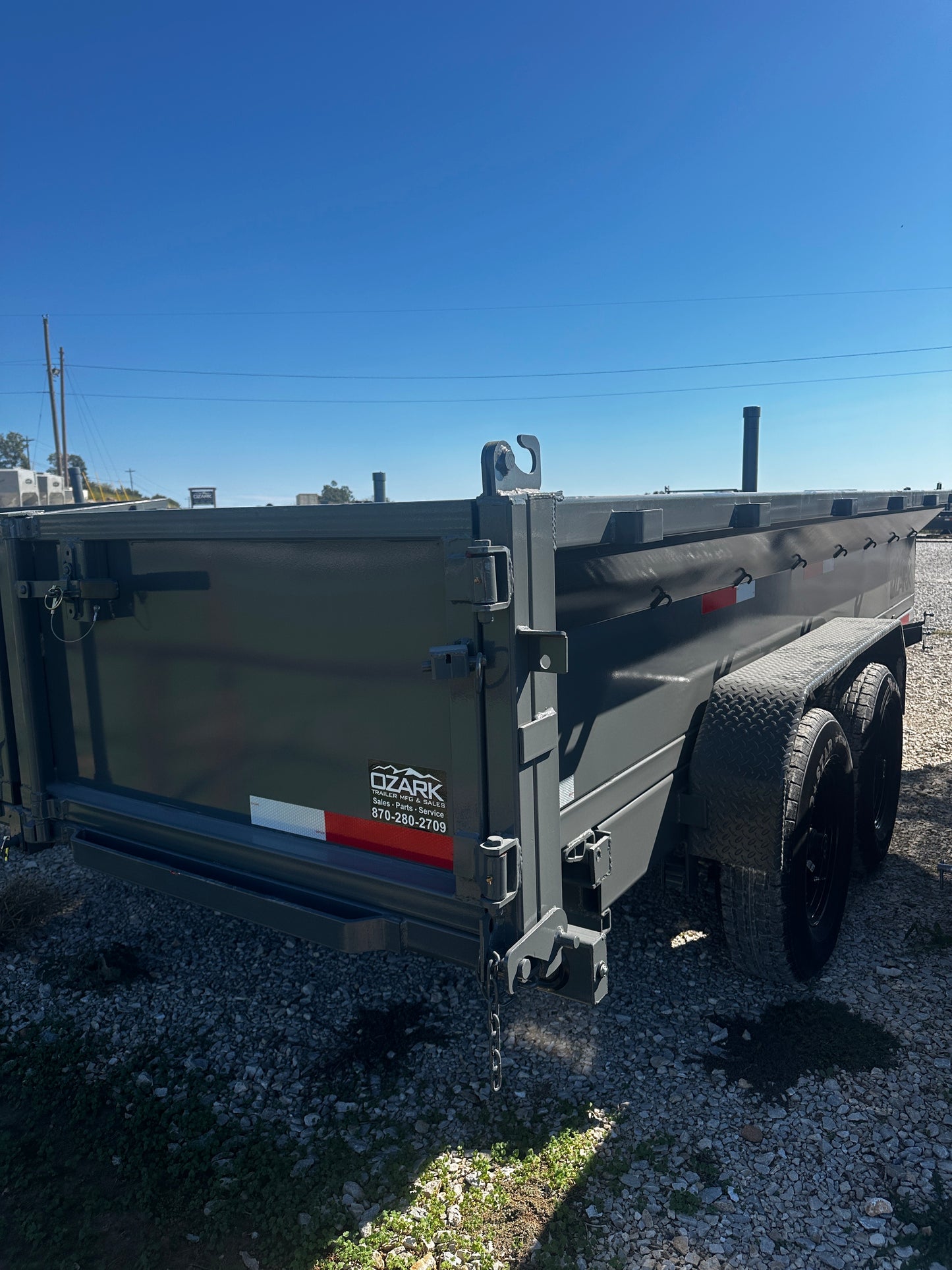 2026 Ozark 7x16x2 16k BP BP Dump (Gray) #6560